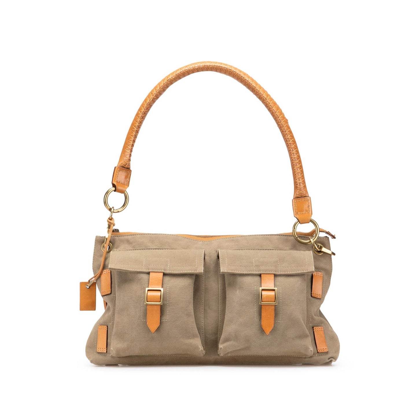 Gucci Utilitarian Canvas Brown Shoulder Bag Bag 1