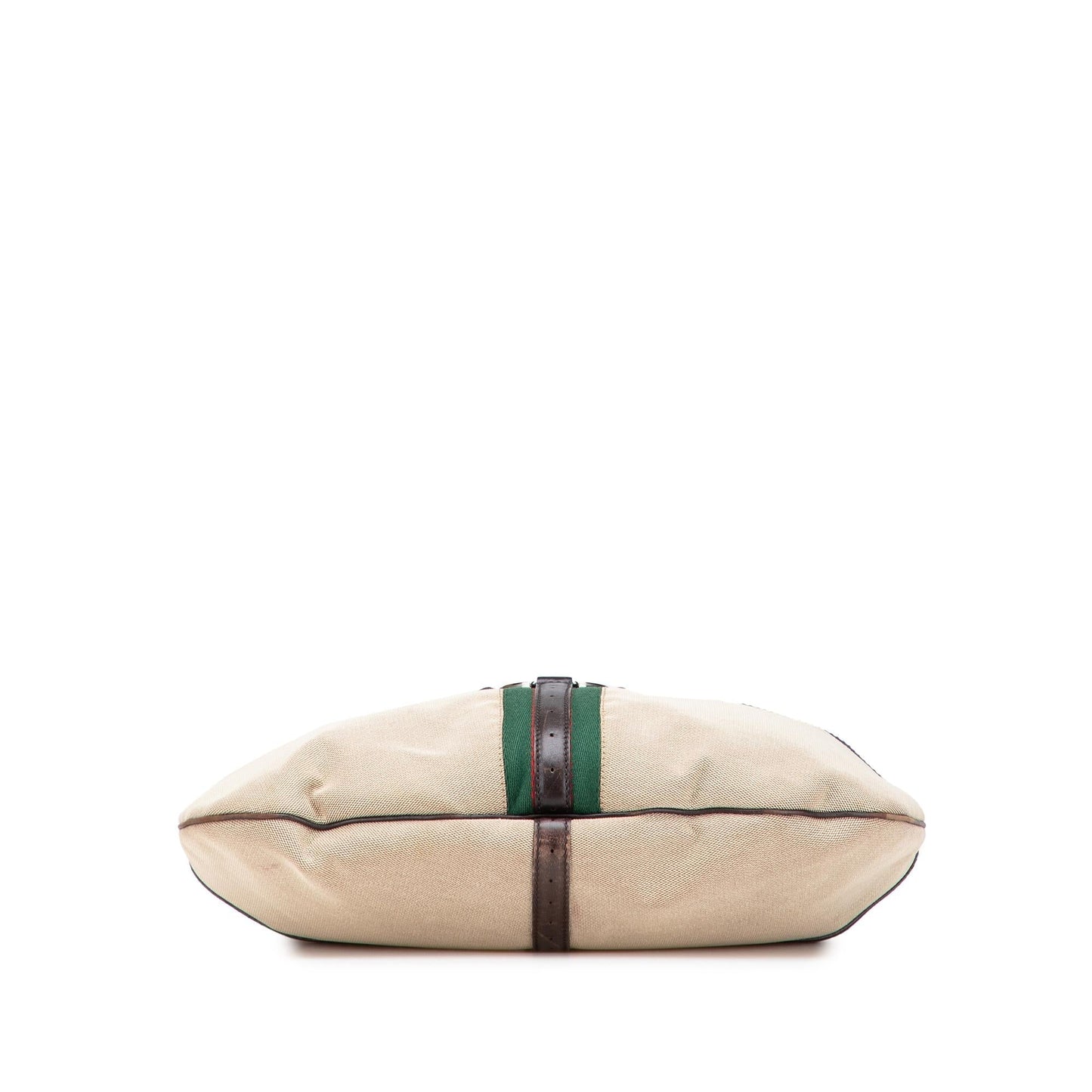 Gucci Web Reins Canvas Shoulder Bag