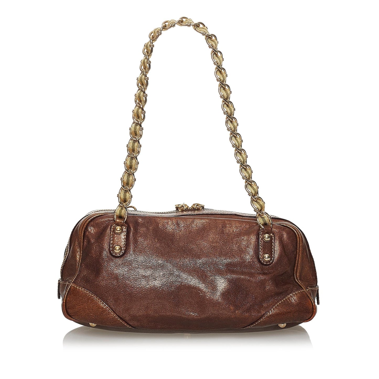 Gucci Capri SHG Leather Calf Brown Shoulder Bag