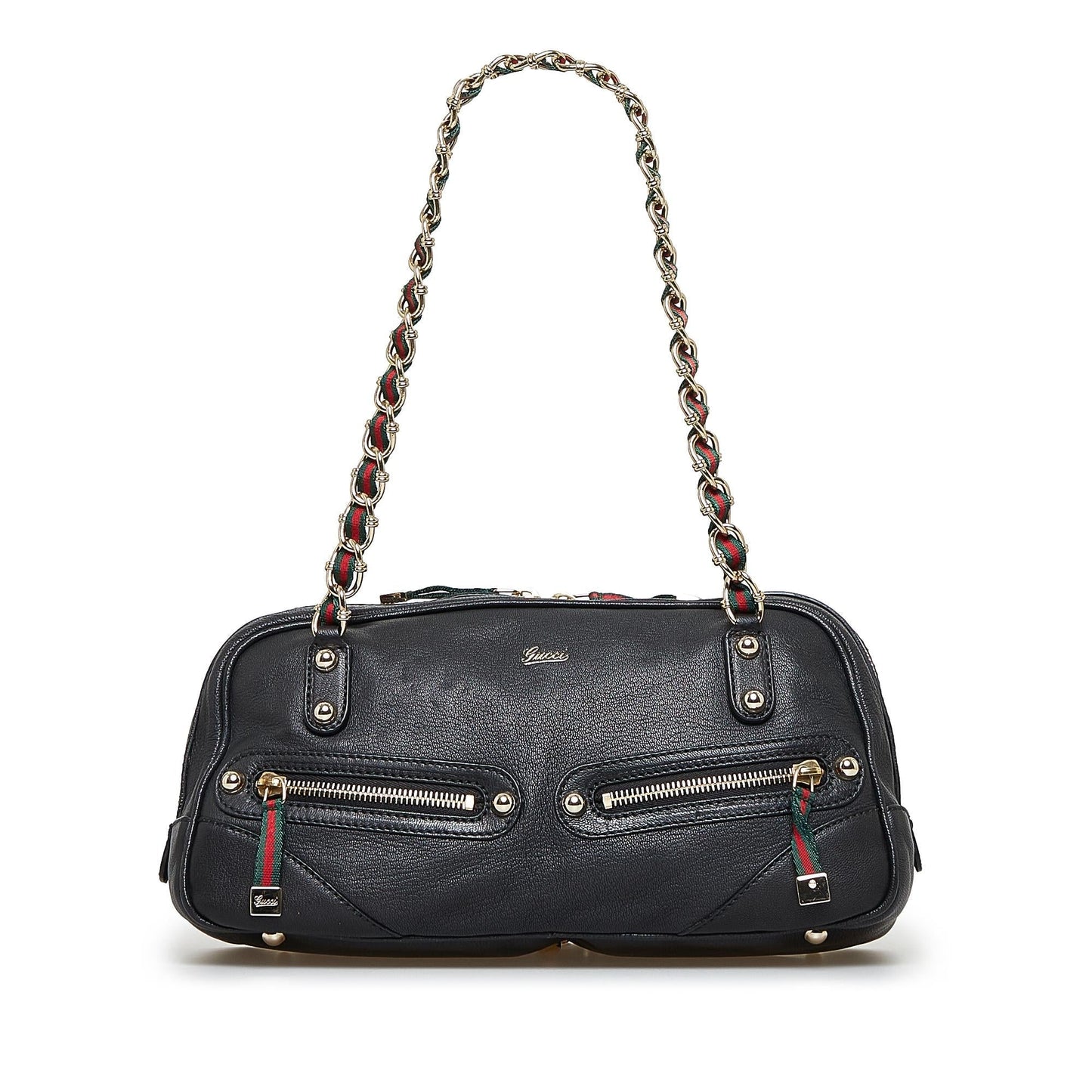 Gucci Capri SHG-HUZUBO Calf Black Shoulder Bag