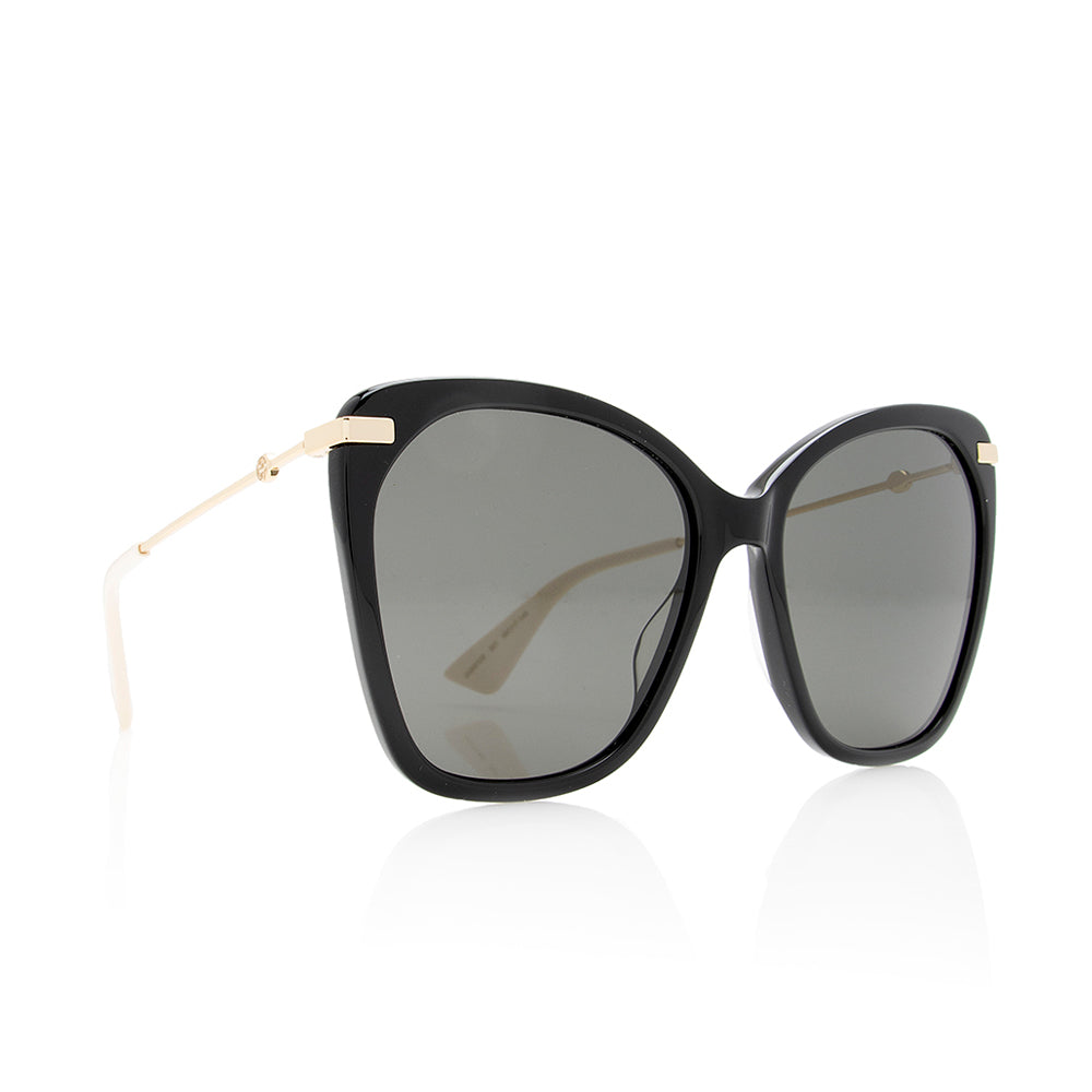 Gucci Cat Eye Sunglasses SHF Black Accessory