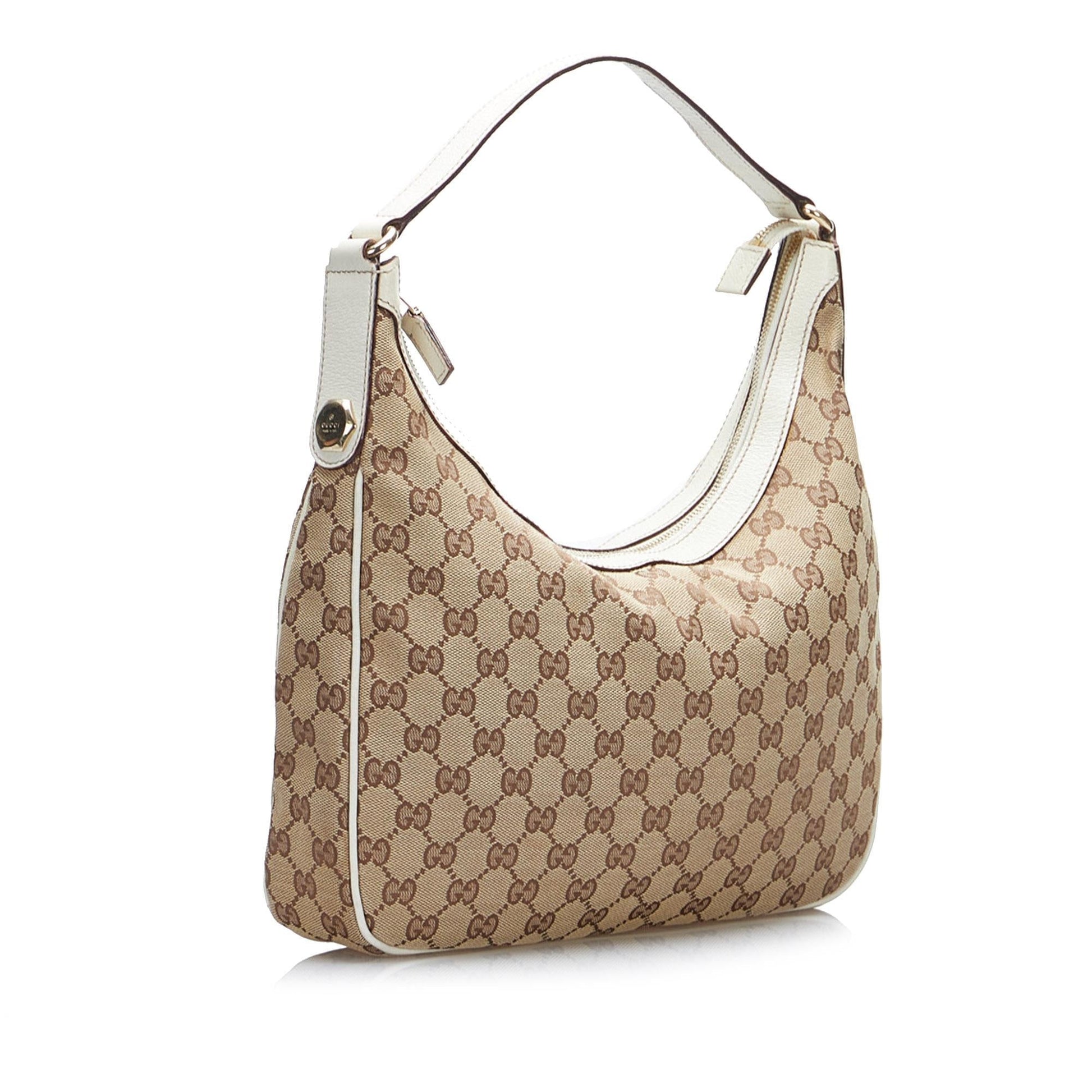 Gucci Charmy GG SHG-WqM0pZ Canvas Brown Shoulder Bag