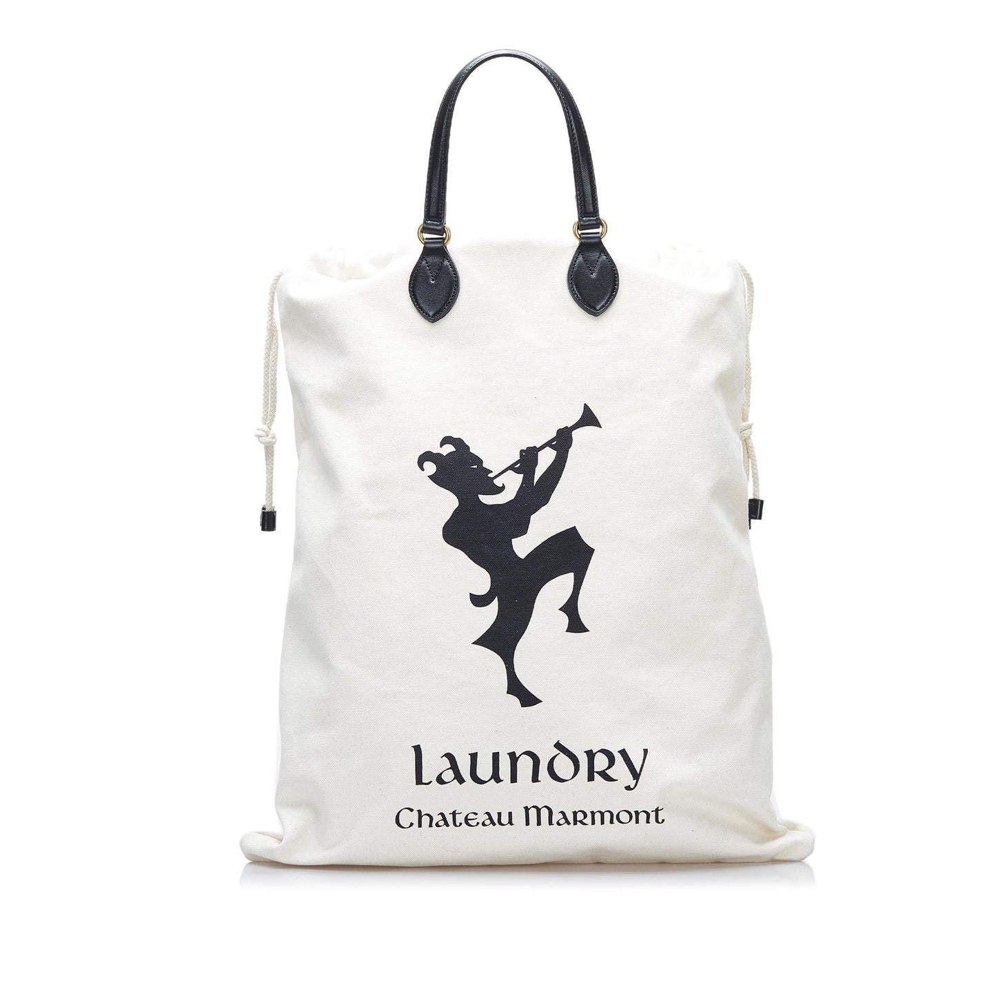 Gucci Chateau Marmont Drawstring Laundry SHG-42ZugH Canvas Brown Jewelry