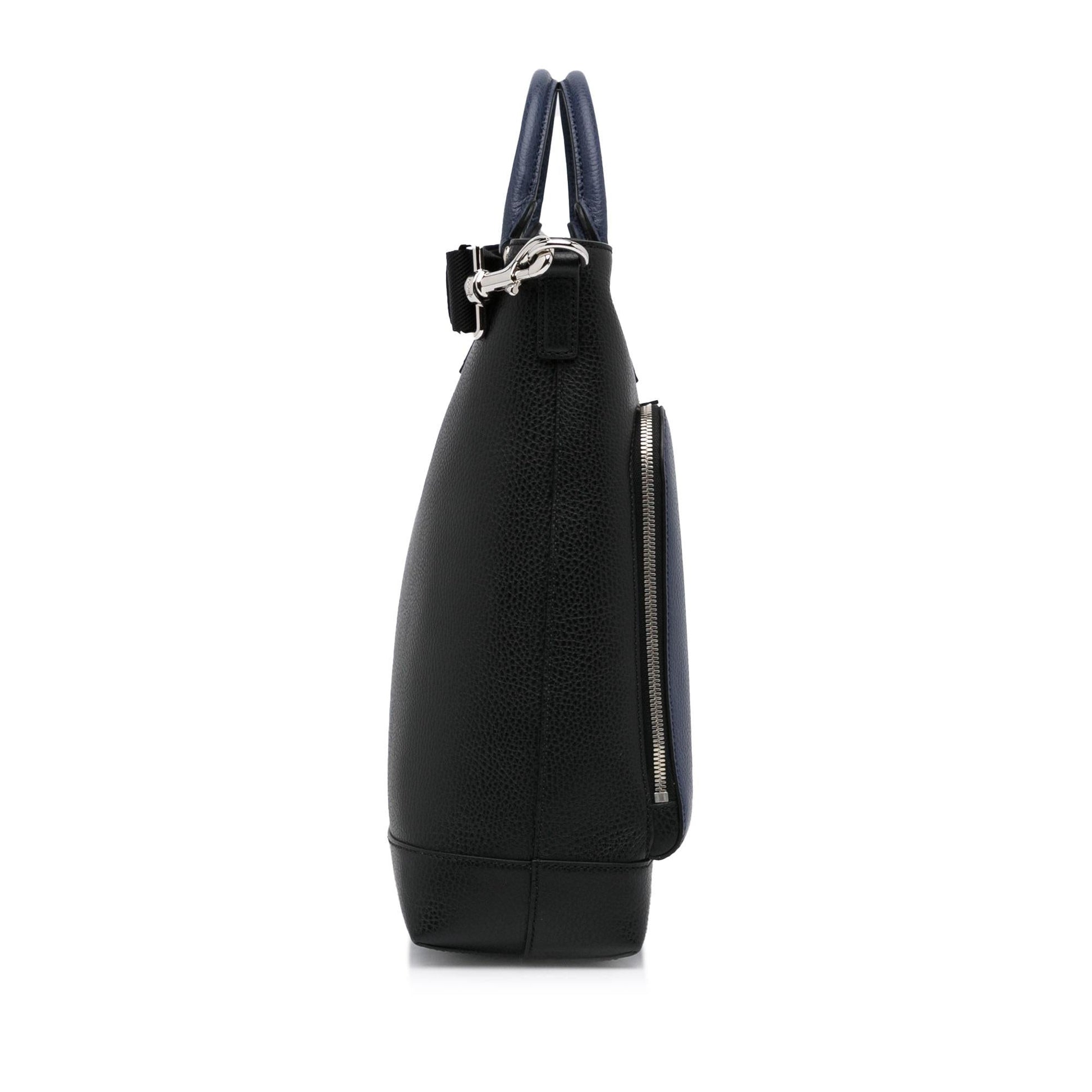 Gucci Cosmopolis SHG-NxhYee Calf Blue Satchel Bag