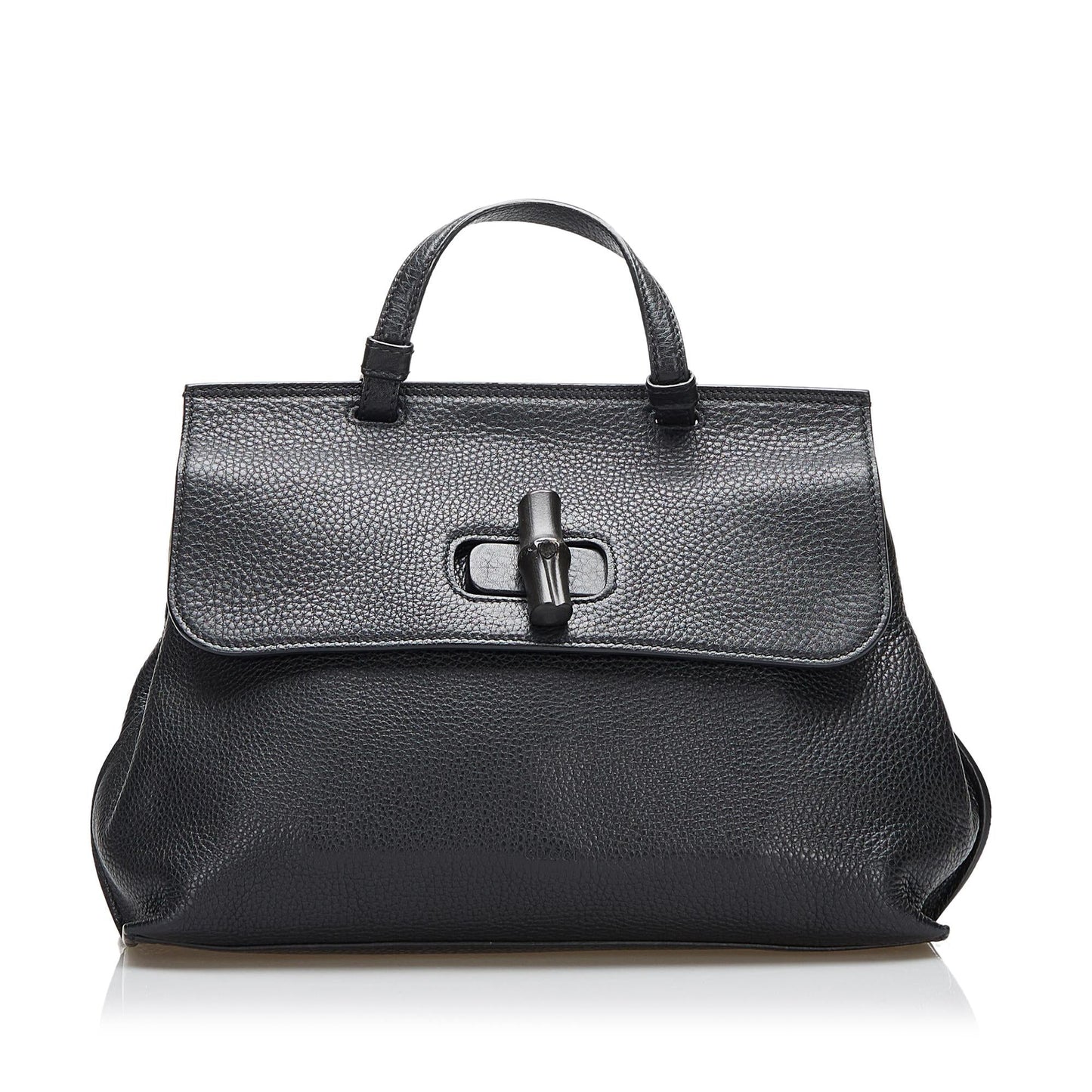 Gucci Daily SHG-BvhVtJ Calf Black Satchel Bag