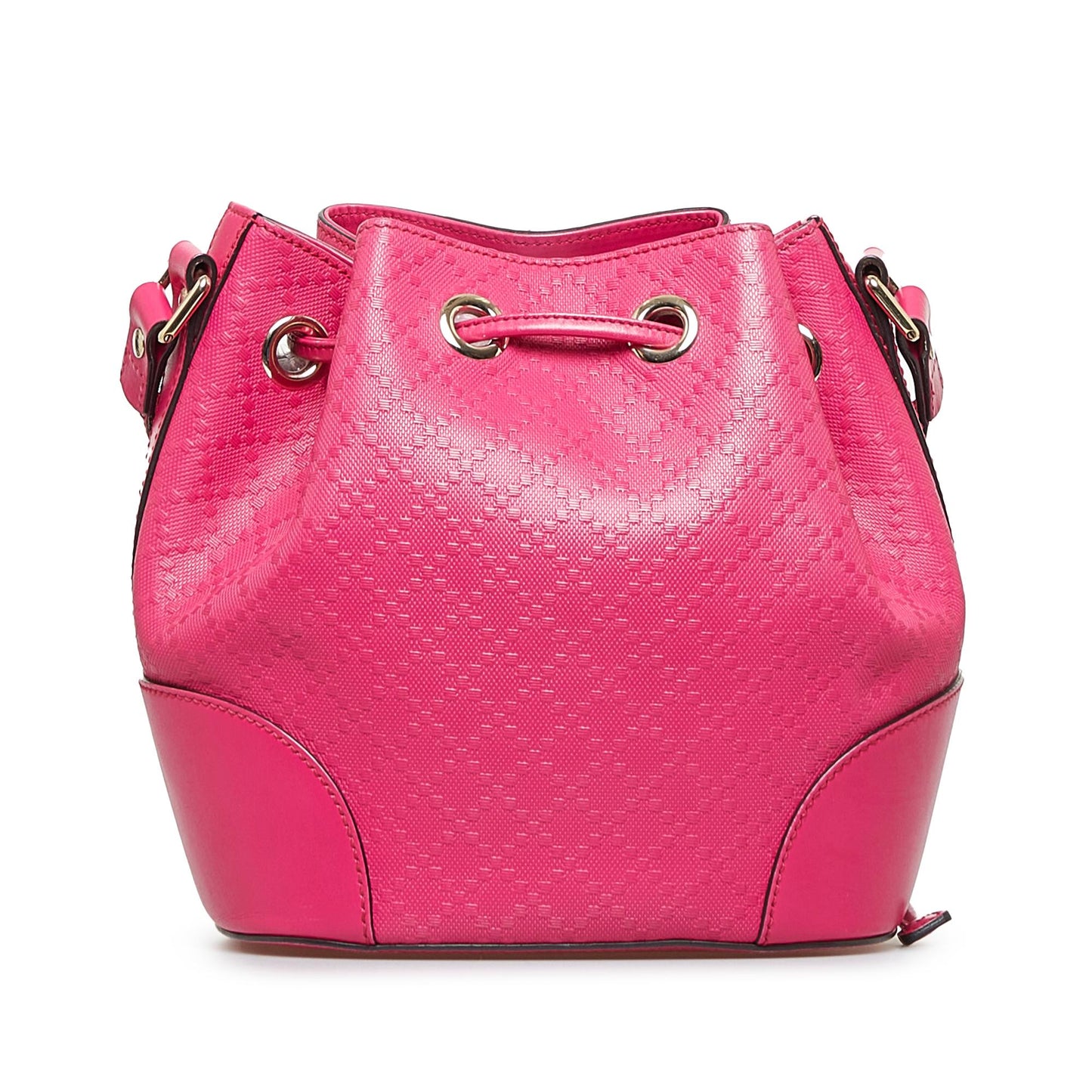 Gucci Diamante Bright SHG-kW0rDo Calf Pink Bucket Shoulder Bag