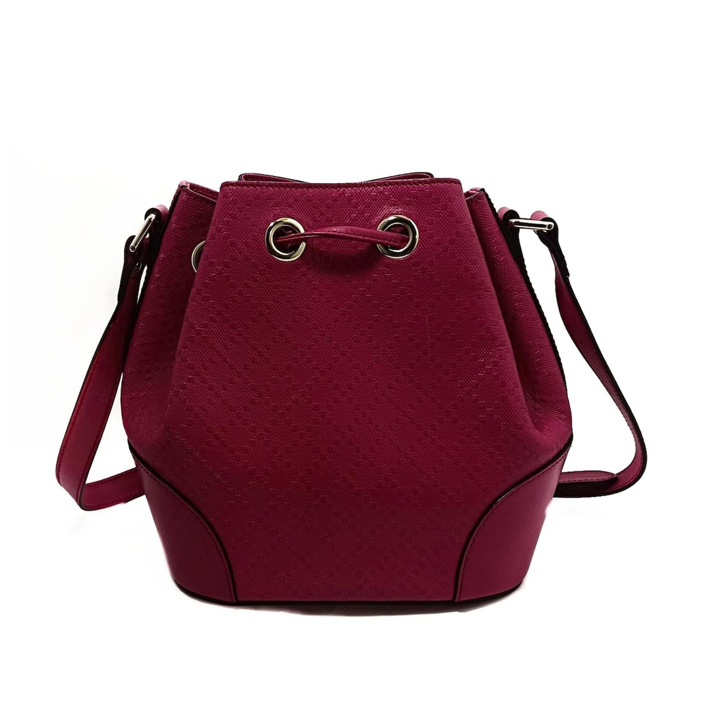 Gucci Diamante Bright SHG-8SZXIt Calf Pink Bucket Shoulder Bag