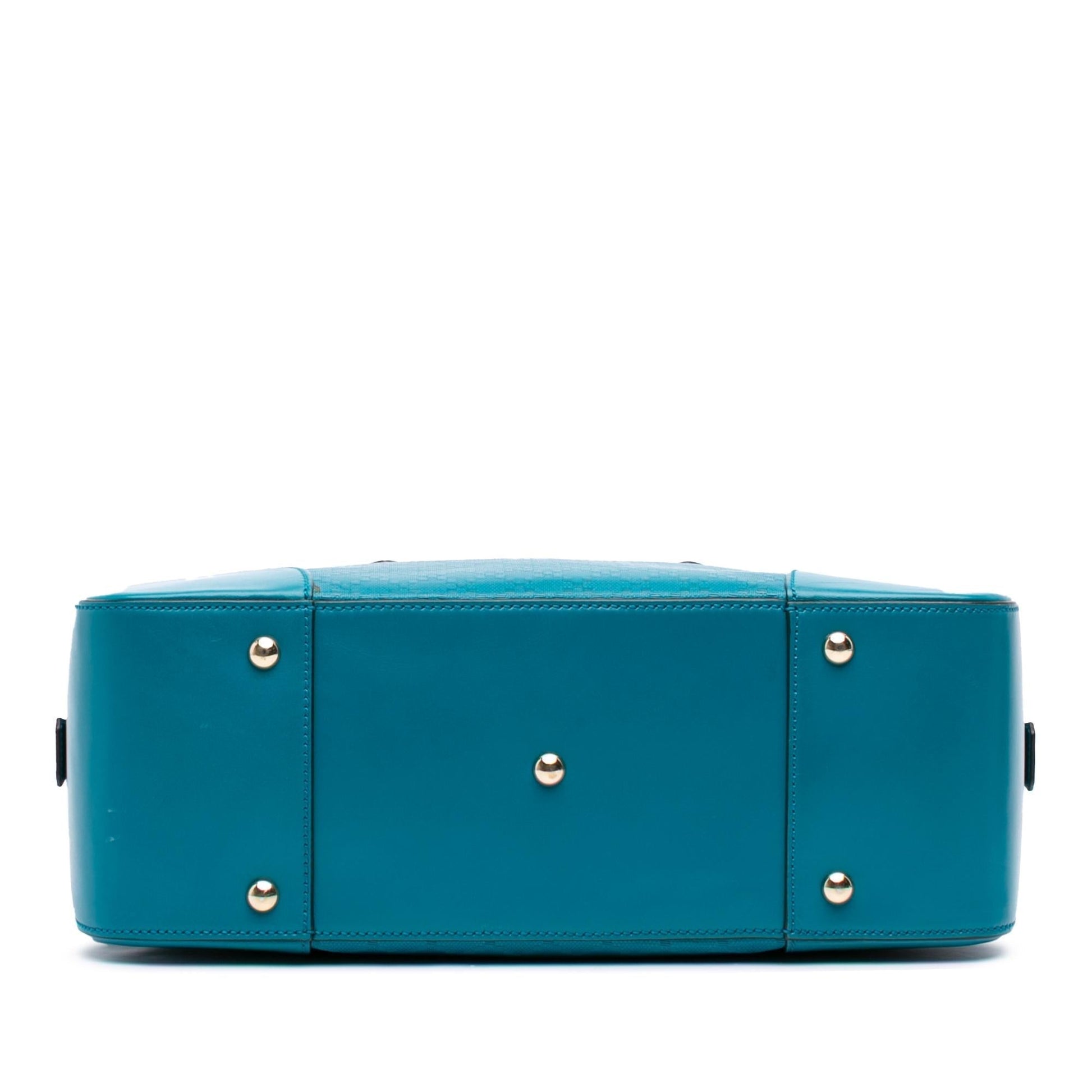 Gucci Diamante Bright Leather Travel Bag