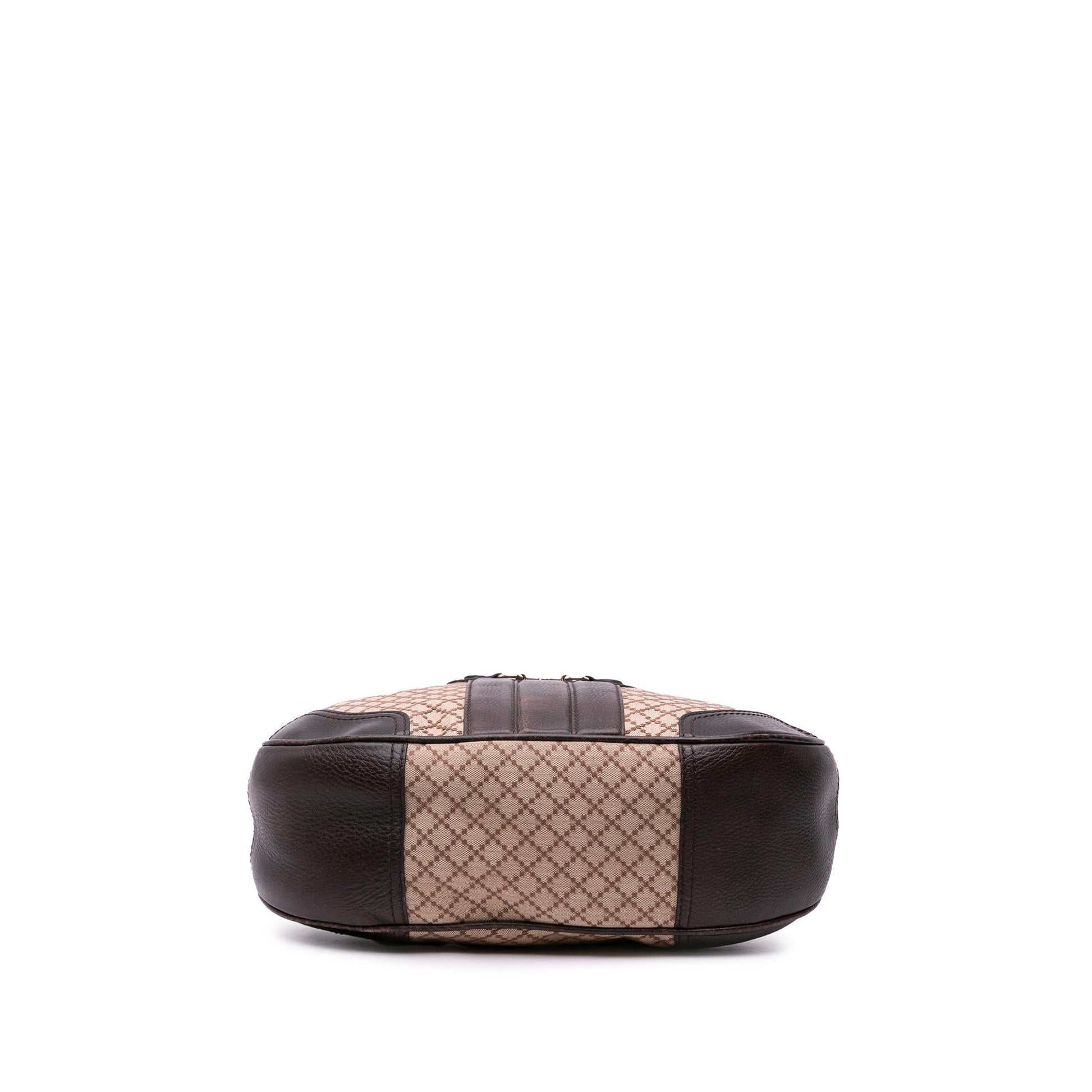 Gucci Diamante Catherine Canvas Brown Shoulder Bag Bag 1