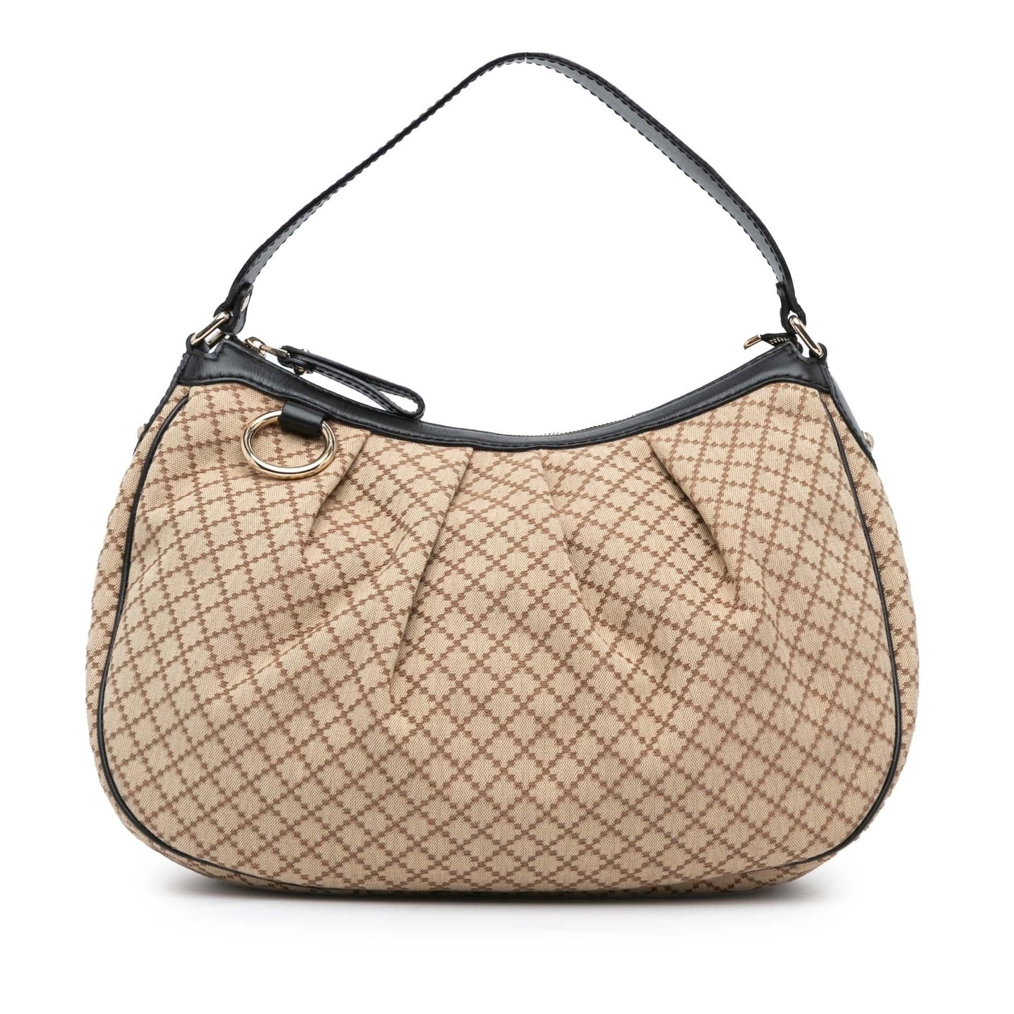 Gucci Diamante Sukey Canvas Brown Shoulder Bag Shoulder Bag