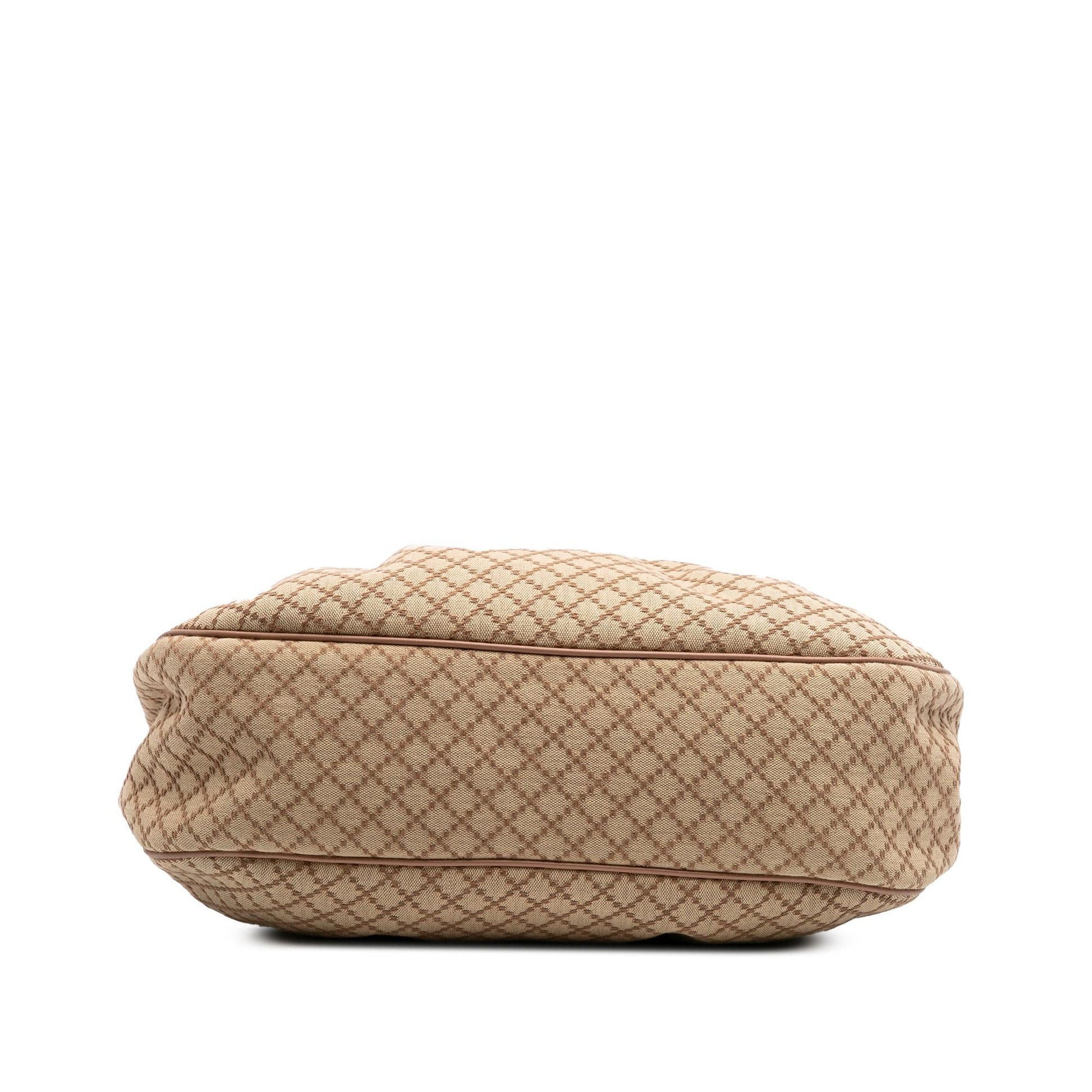 Gucci Diamante Sukey Canvas Brown Shoulder Bag Bag 1