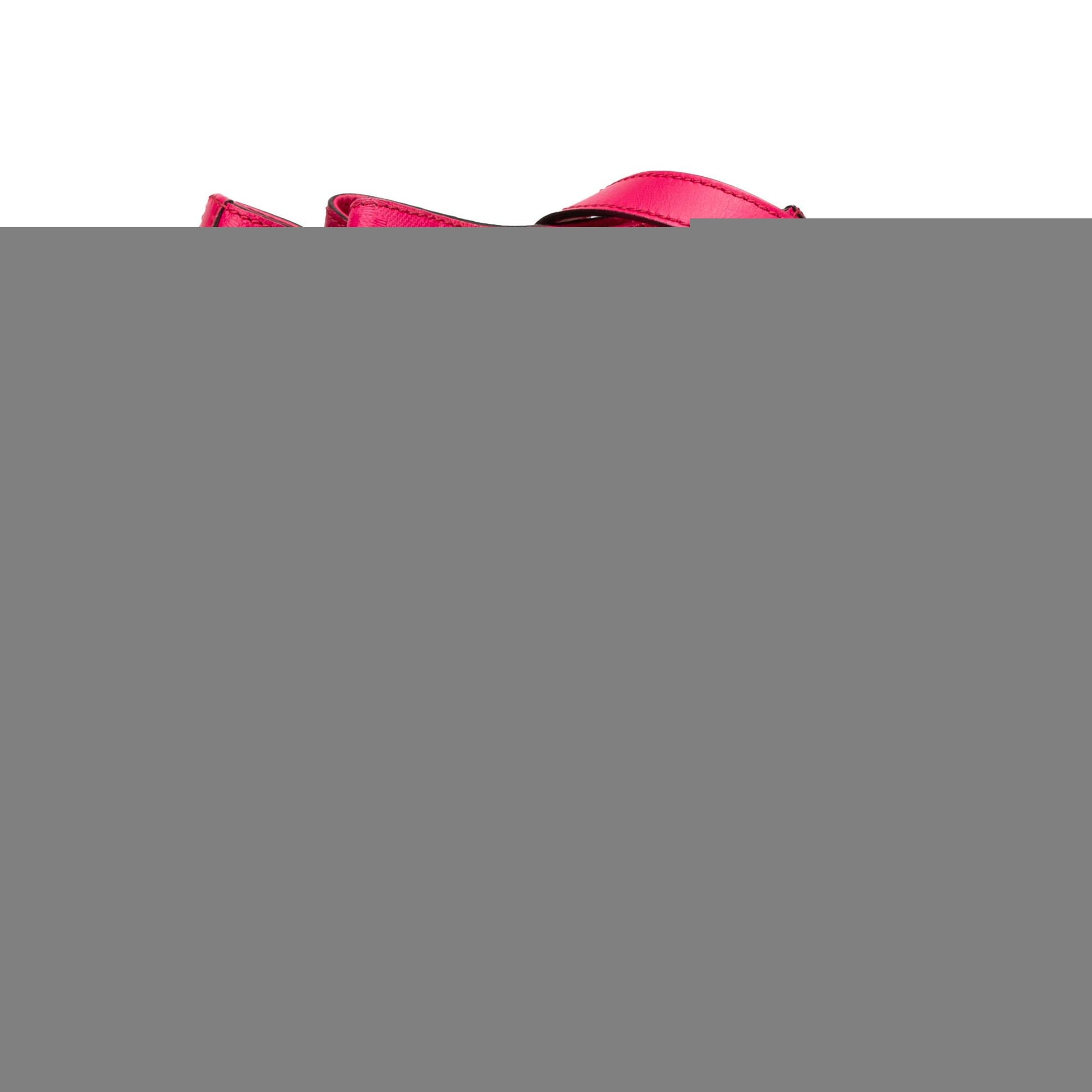 Gucci Diamante Bright Leather Calf Pink Bucket Shoulder Bag Bag 5