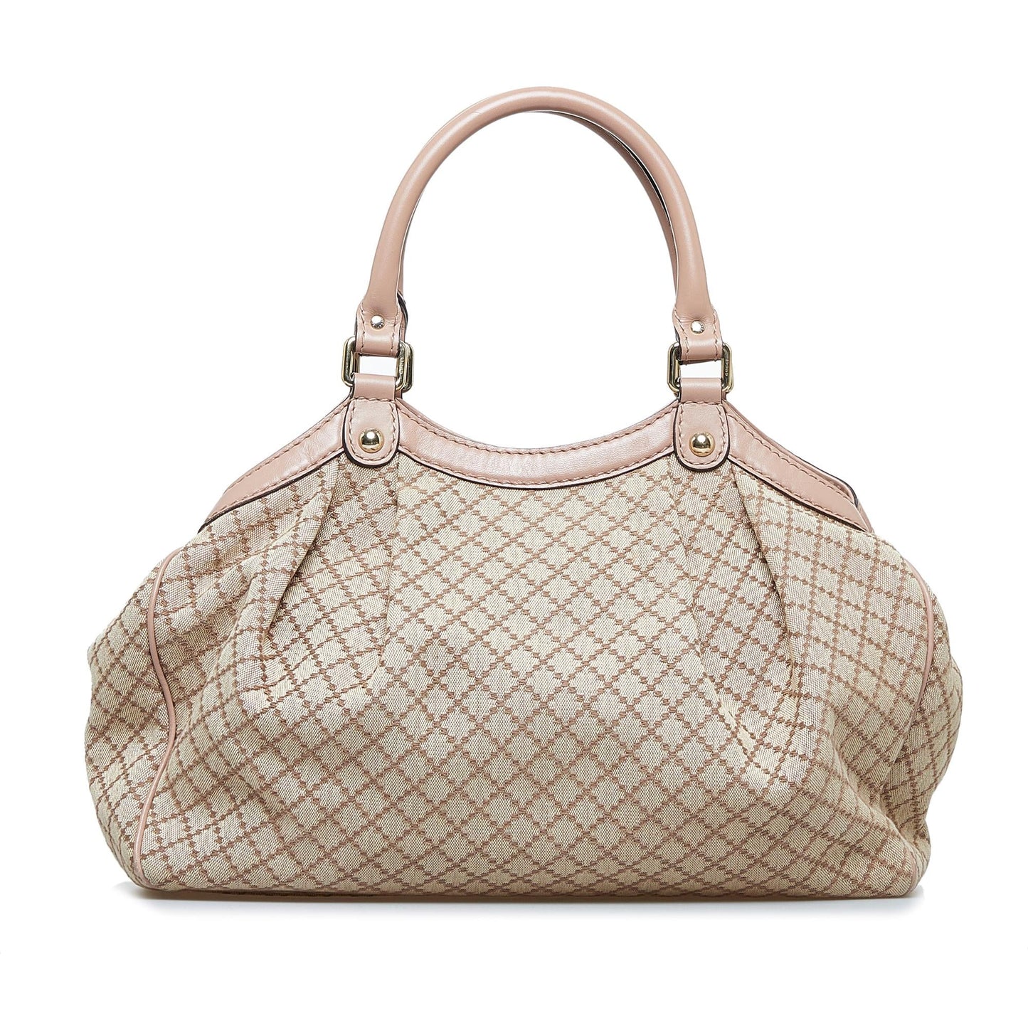 Gucci Diamante Sukey SHG-SNTqhE Canvas Brown Tote Bag