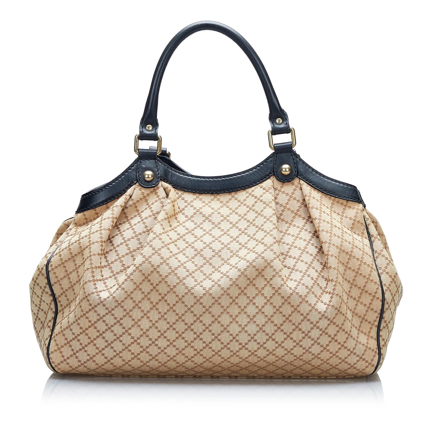 Gucci Diamante Sukey SHG-8vMtWS Canvas Brown Tote Bag