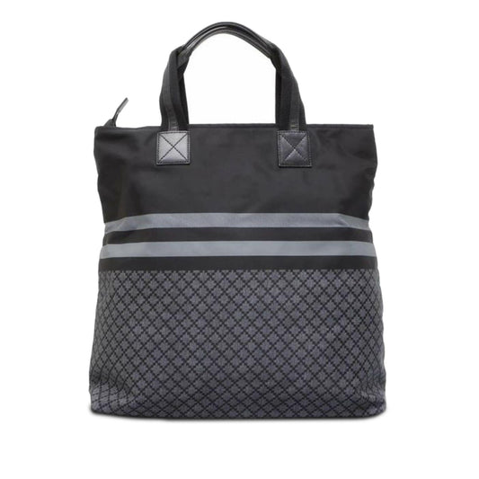 Gucci Diamante Web SHG-JWhg1w Nylon Black Tote Bag