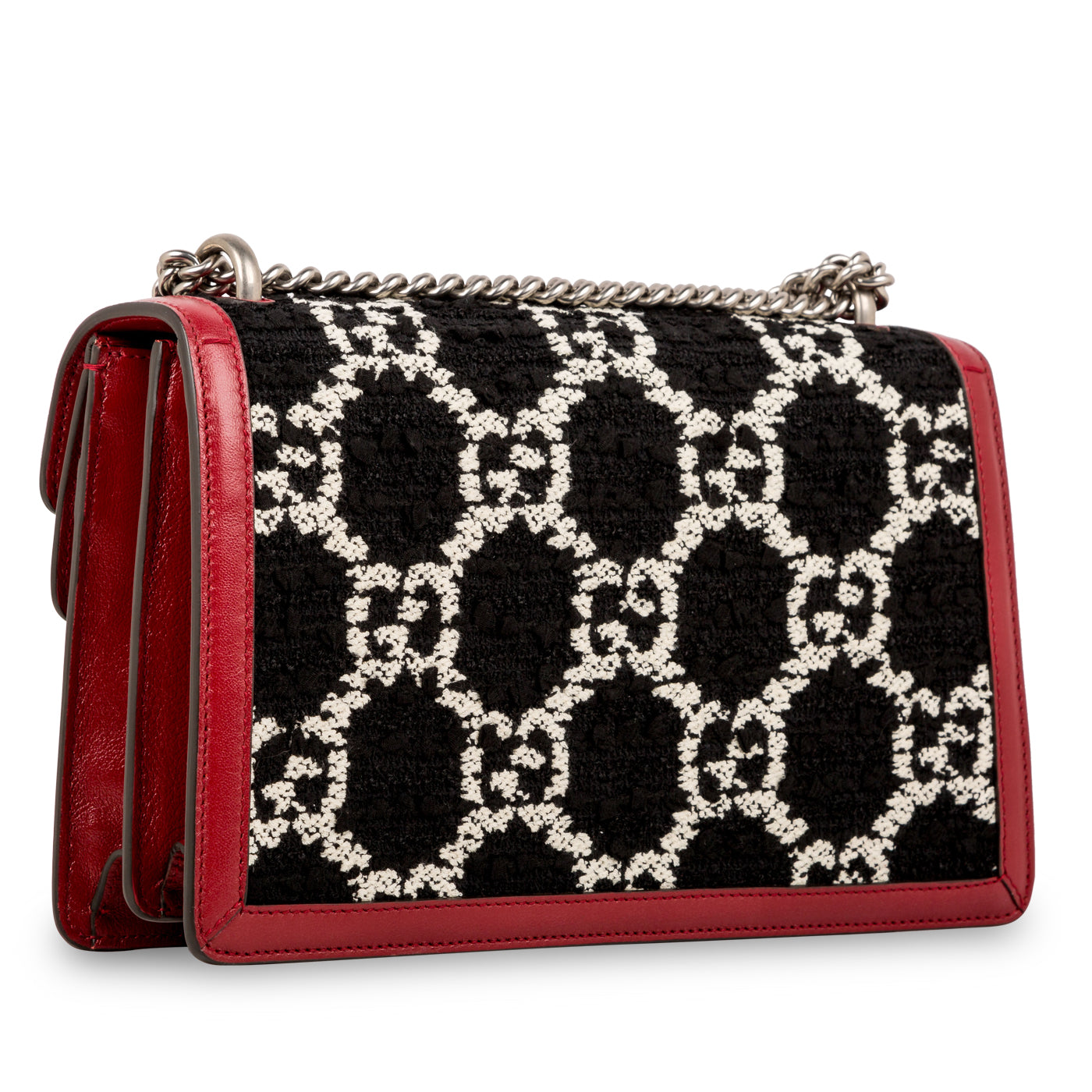 Gucci Tweed Dionysus Supreme Crossbody Bag Small Supreme Small