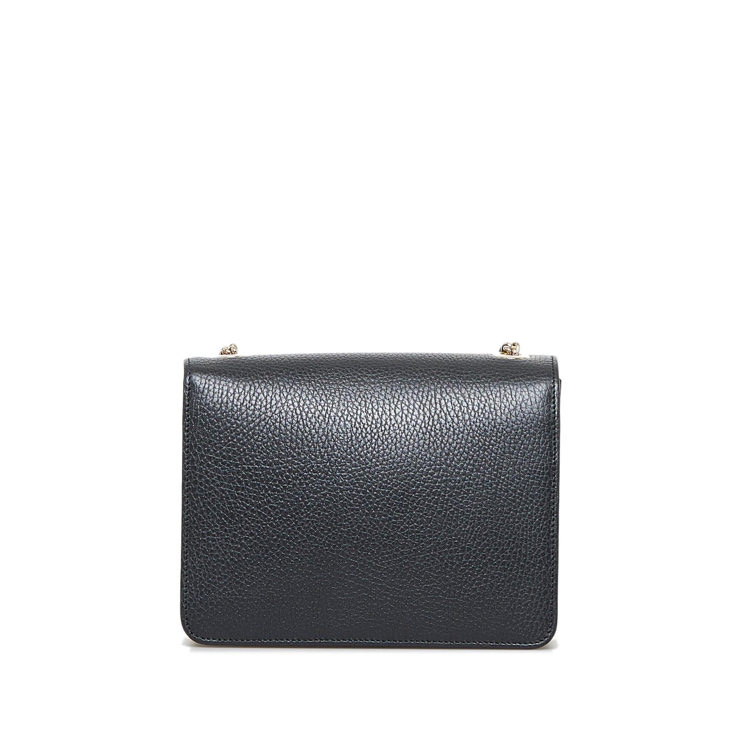 Gucci Dollar Interlocking G SHG-av4X4R Calf Black Crossbody Bag