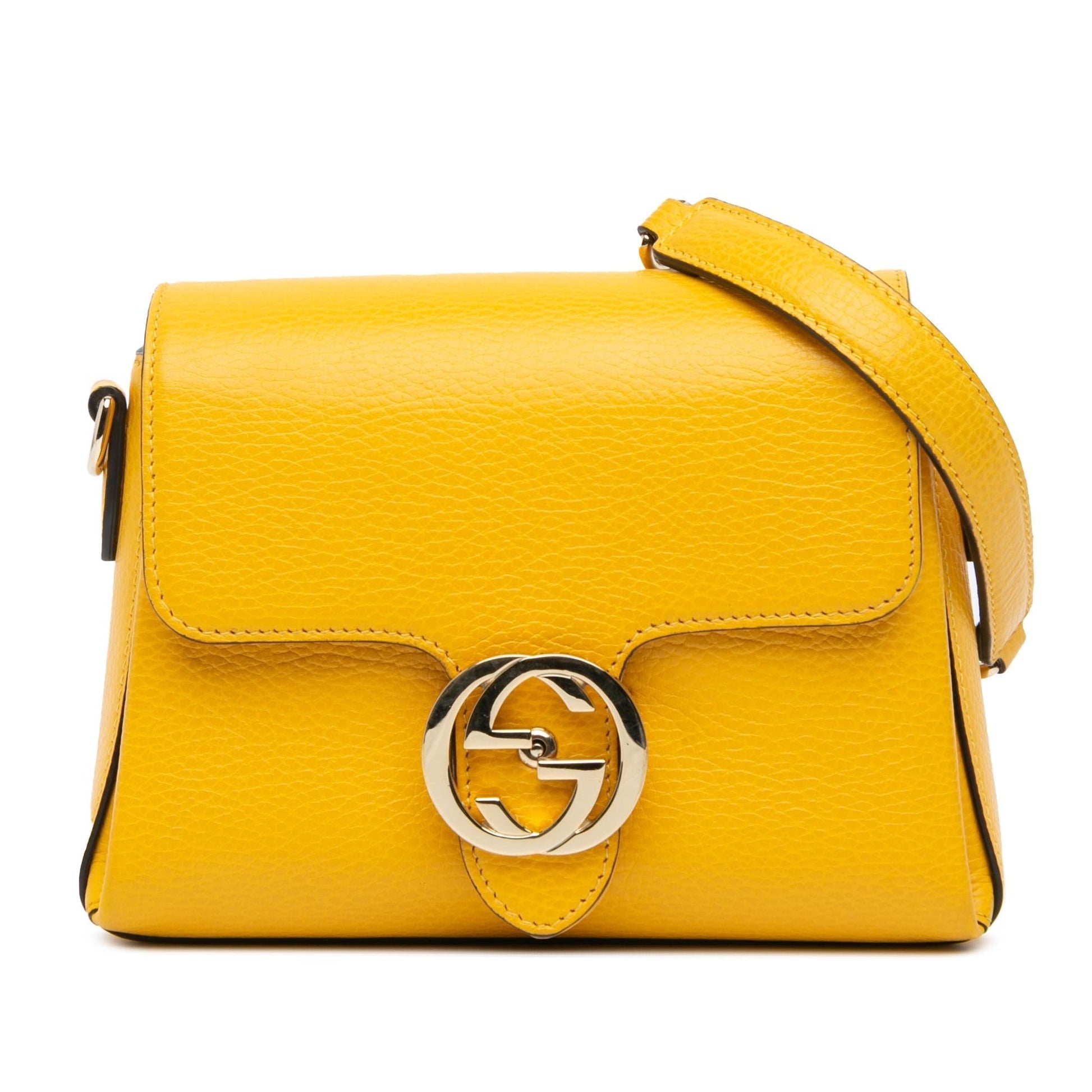 Gucci Dollar Interlocking G Calf Calfskin Crossbody Bag Crossbody 1
