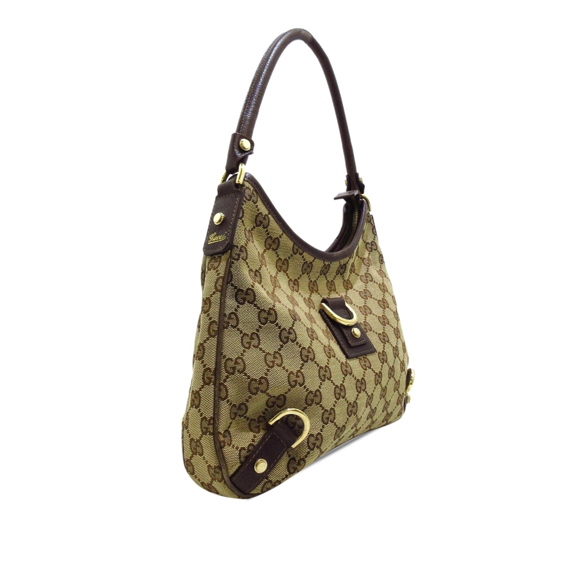 Gucci Abbey Ring Shoulder Bag Shg Dno3B4 Canvas Jewelry