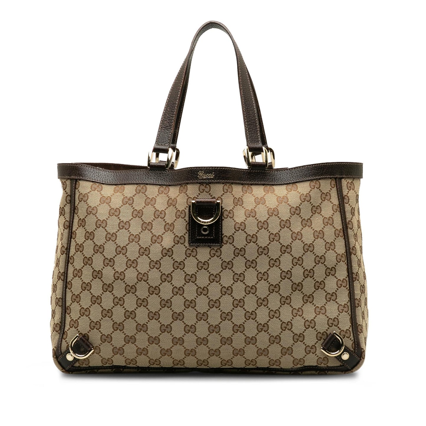 Gucci Abbey Ring Tote Bag Shg 1V10Il Canvas Jewelry