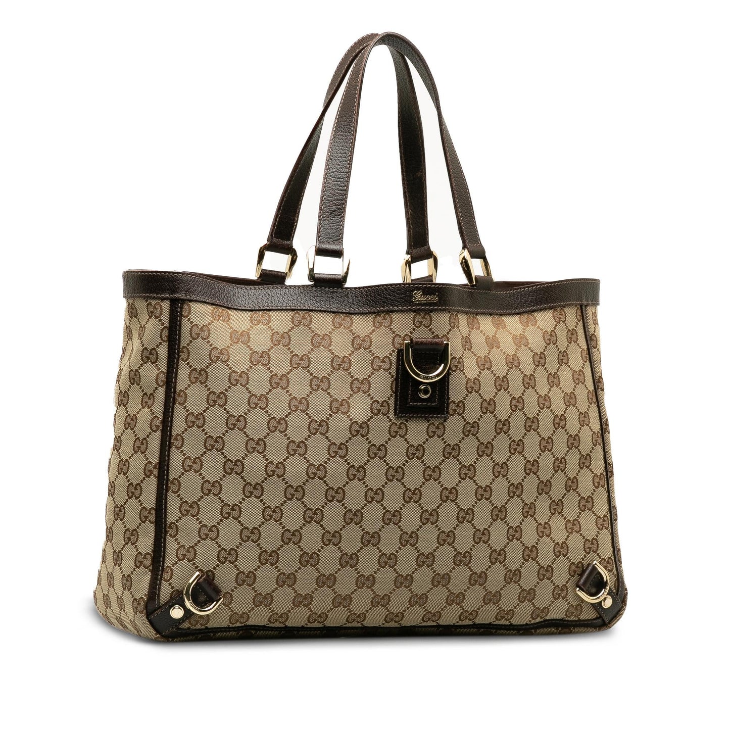 Gucci Abbey Ring Tote Bag Shg 1V10Il Canvas Jewelry