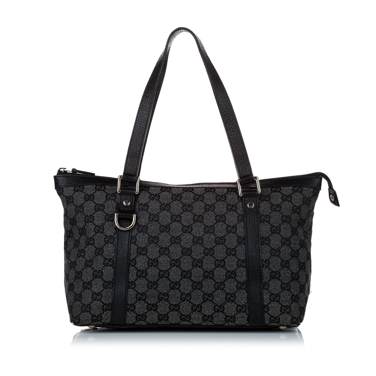 Gucci GG Abbey SHG Canvas Calf Black Shoulder Bag
