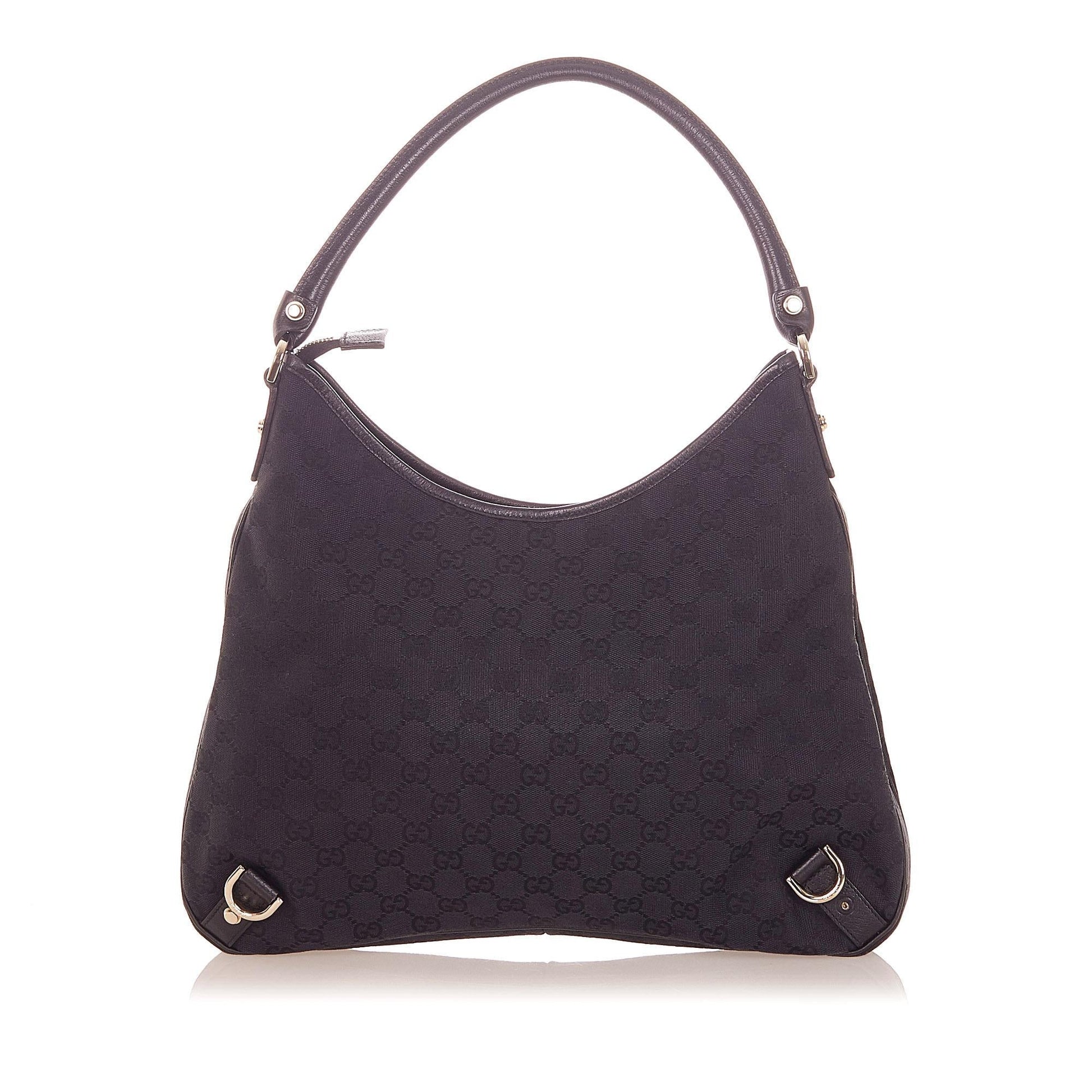 Gucci GG Abbey SHG Canvas Black Shoulder Bag 4