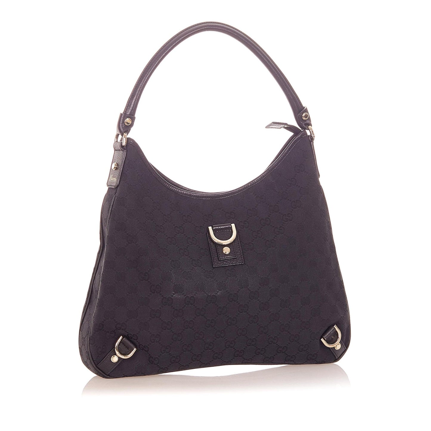 Gucci GG Abbey SHG Canvas Black Shoulder Bag 4