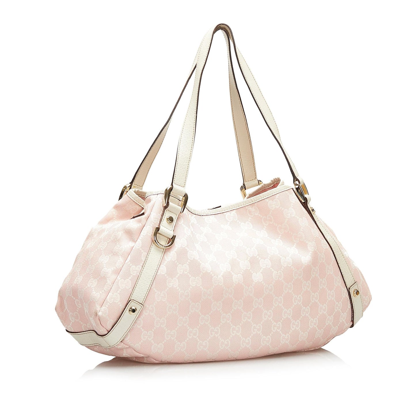 Gucci GG Abbey SHG Canvas Pink Shoulder Bag