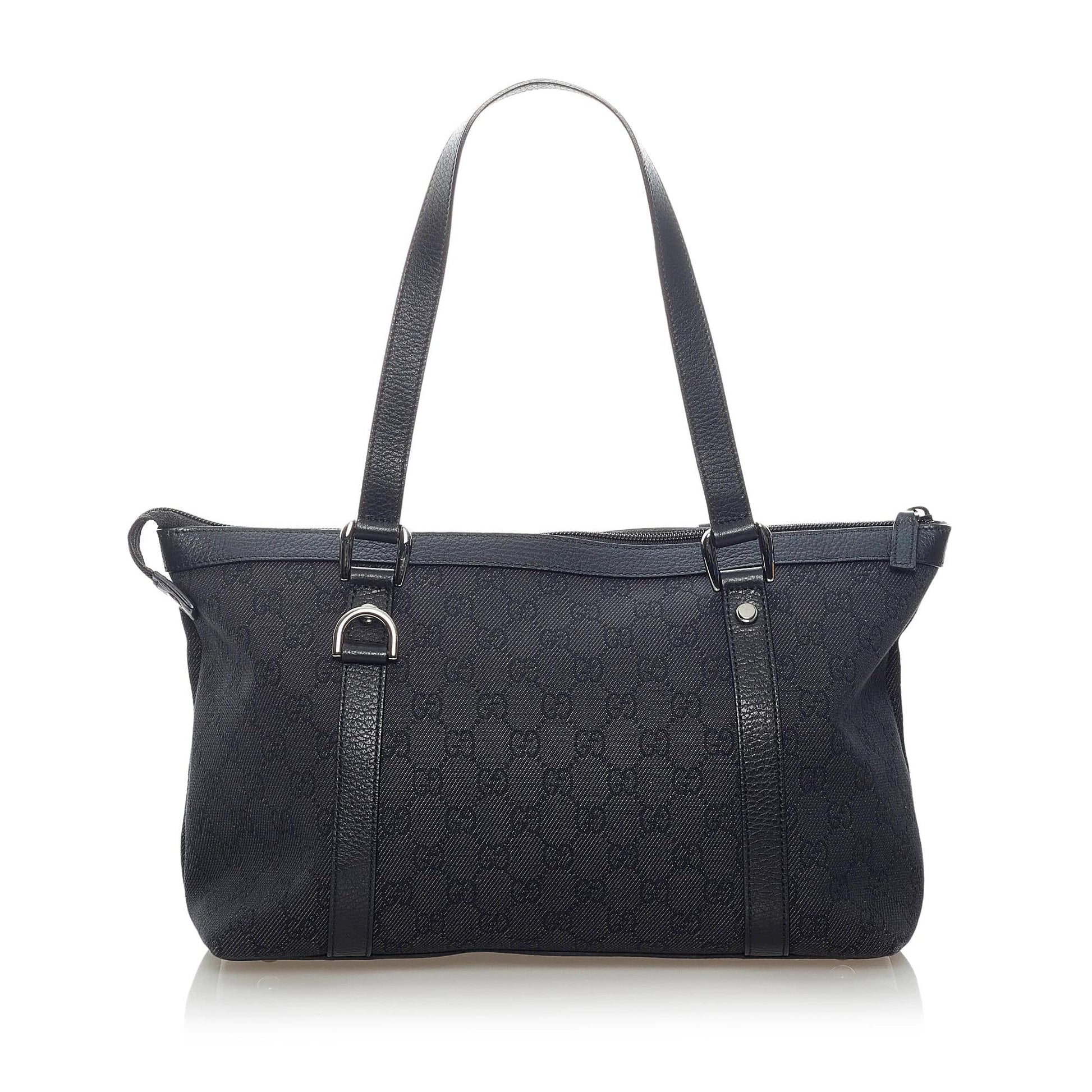 Gucci GG Abbey SHG Canvas Black Shoulder Bag 3