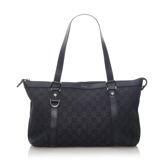 Gucci GG Abbey SHG Canvas Black Shoulder Bag 3