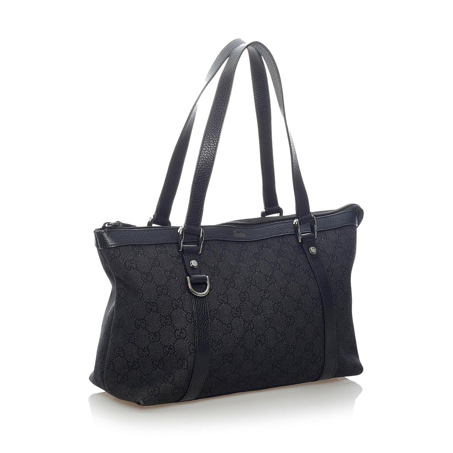 Gucci GG Abbey SHG Canvas Black Shoulder Bag 3