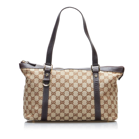 Gucci GG Abbey SHG-Ao8d8D Canvas Brown Shoulder Bag