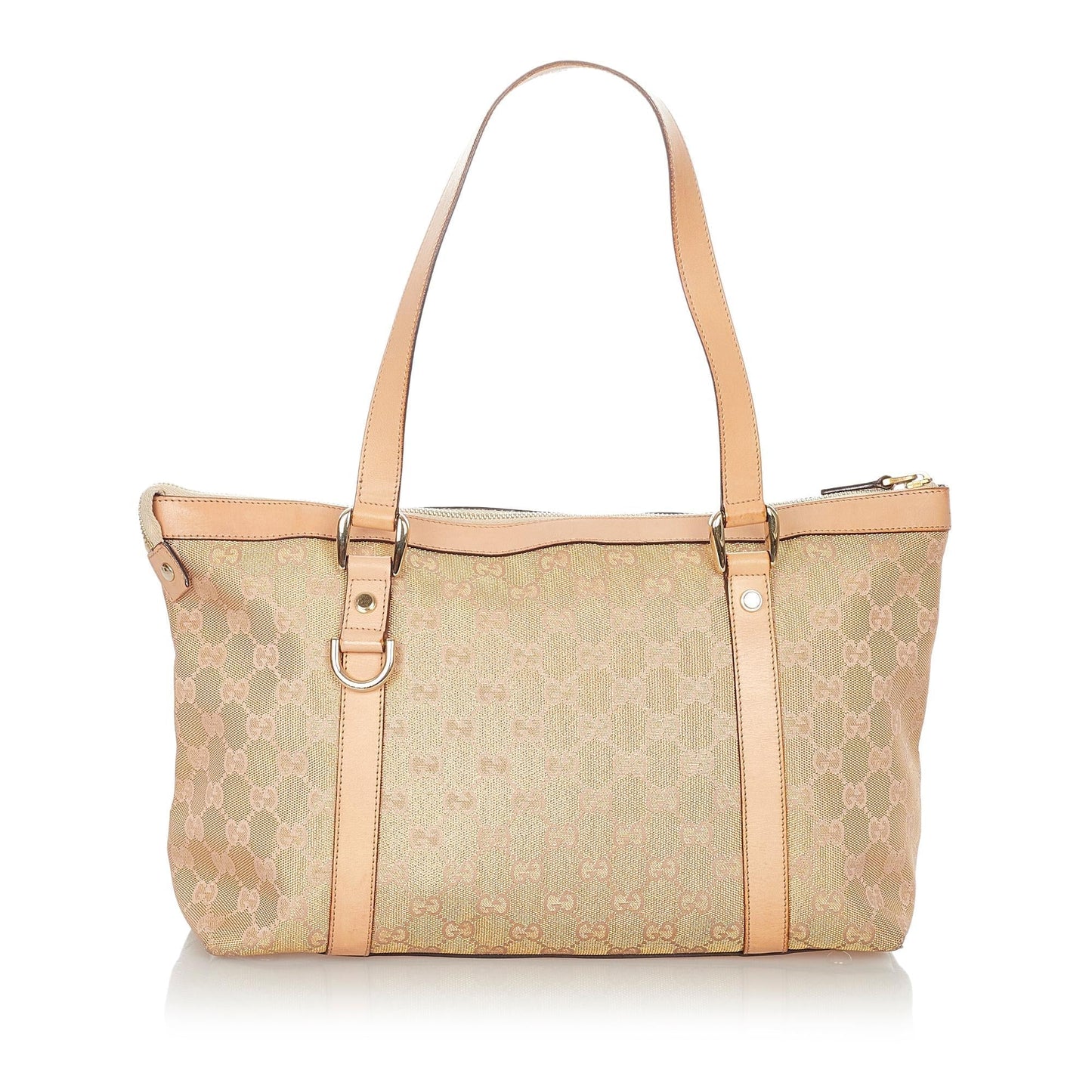 Gucci GG Abbey SHG Canvas Pink Tote Bag