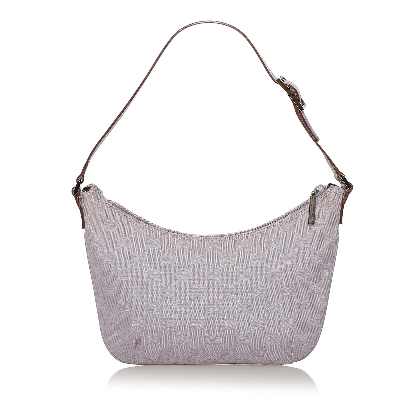 Gucci GG Baguette SHG Canvas Calf Handbag