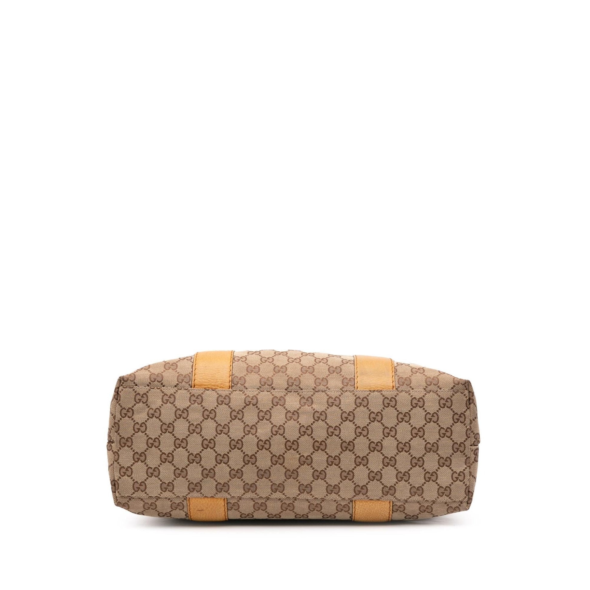 Gucci GG Bamboo Libeccio Canvas Tote Bag Libeccio Tote
