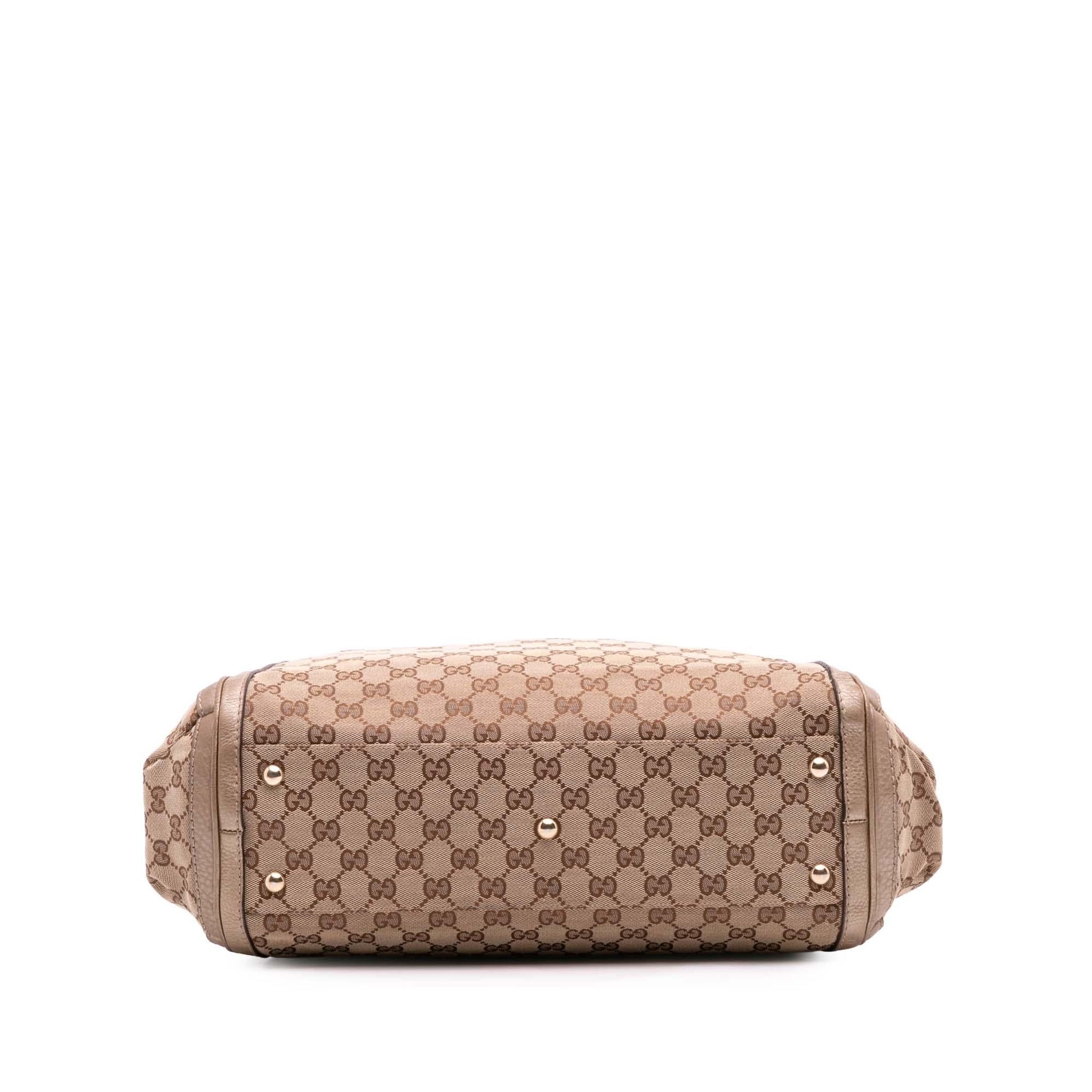 Gucci GG Bella Convertible Canvas Tote Bag Convertible Tote