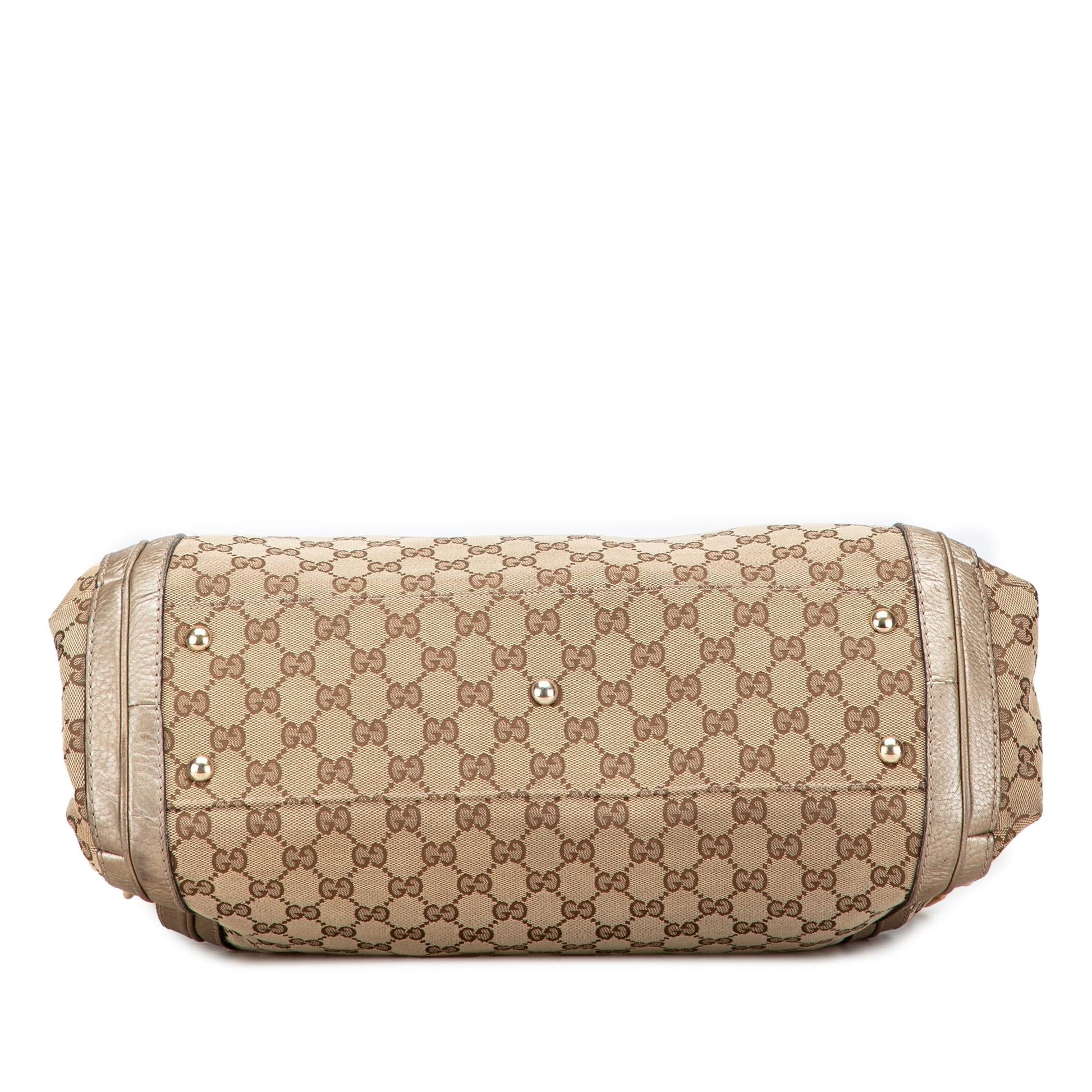 Gucci GG Bella Convertible Canvas Tote Bag