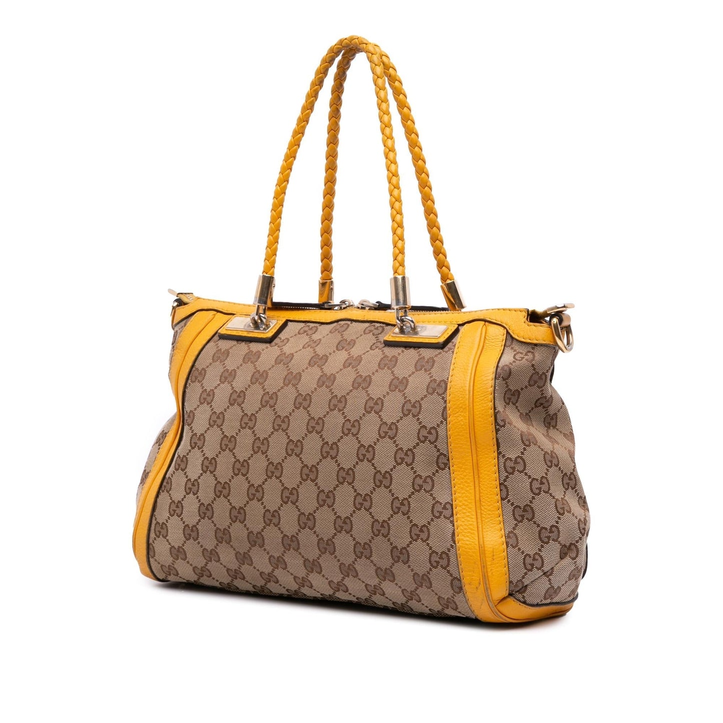 Gucci GG Bella Canvas Travel Bag Satchel 9