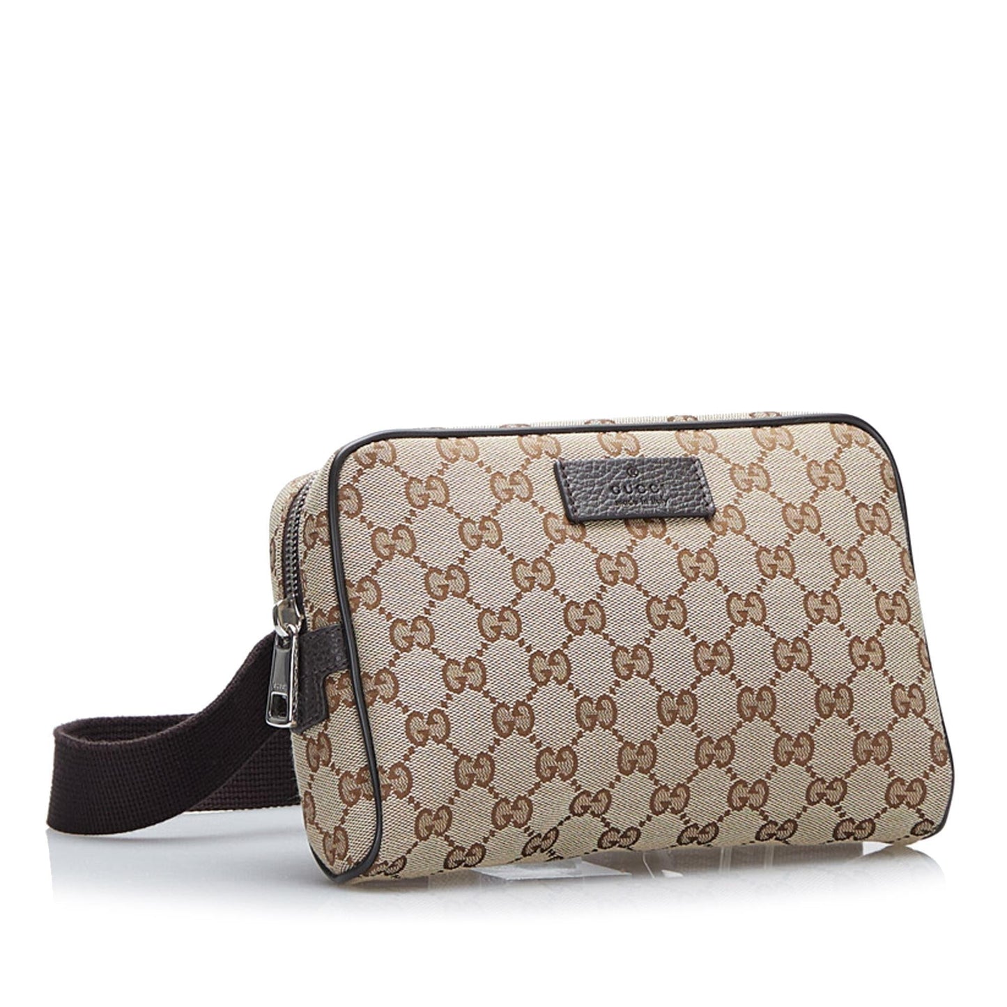 Gucci GG Belt SHG-H9XMy7 Canvas Brown Accessory