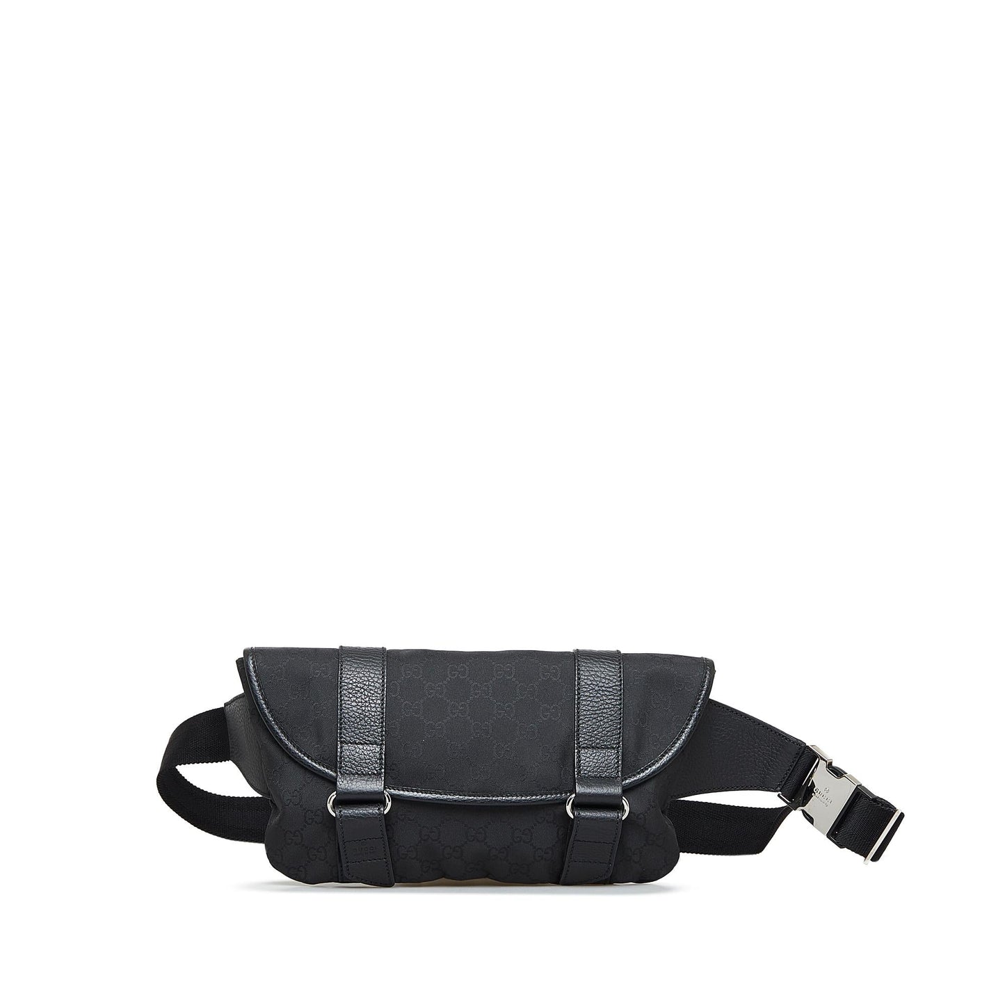 Gucci GG Belt SHG-qYB0KP Canvas Black Accessory