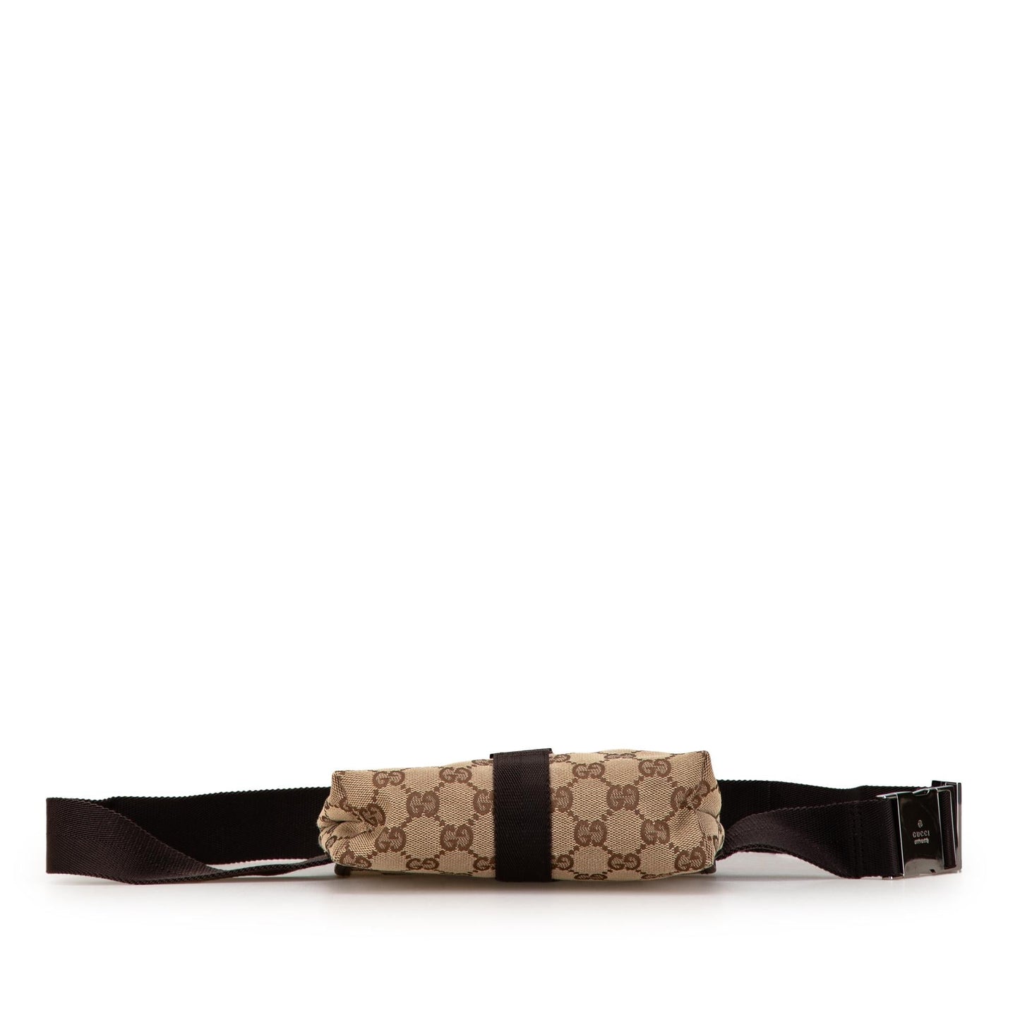 Gucci GG Belt SHG-sxzARj Canvas Calf Brown Accessory