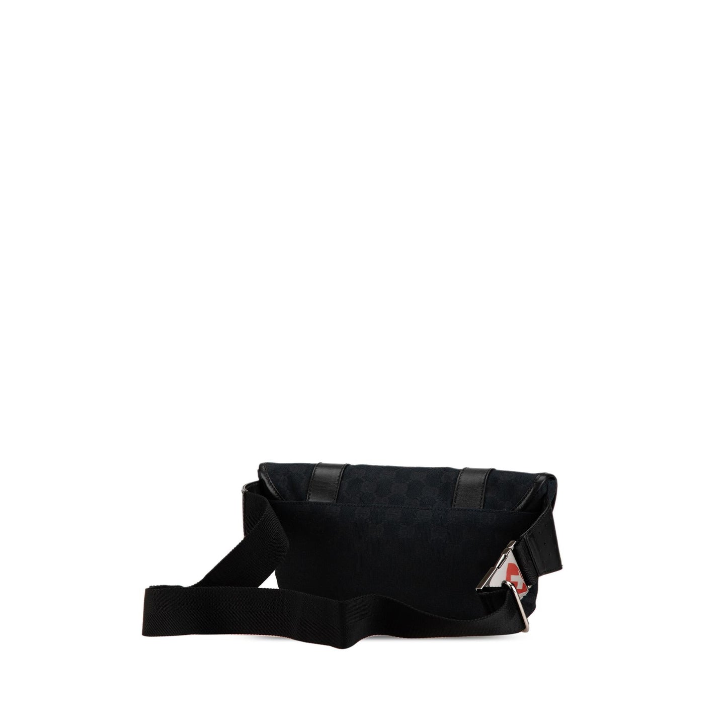 Gucci GG Belt Canvas Calf Black Accessory Bag 8