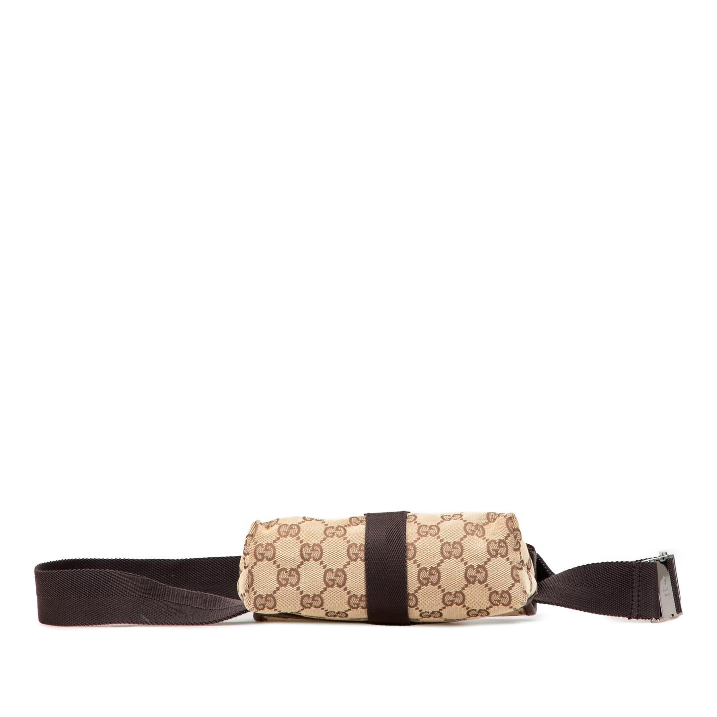 Gucci GG Belt Canvas Brown Accessory