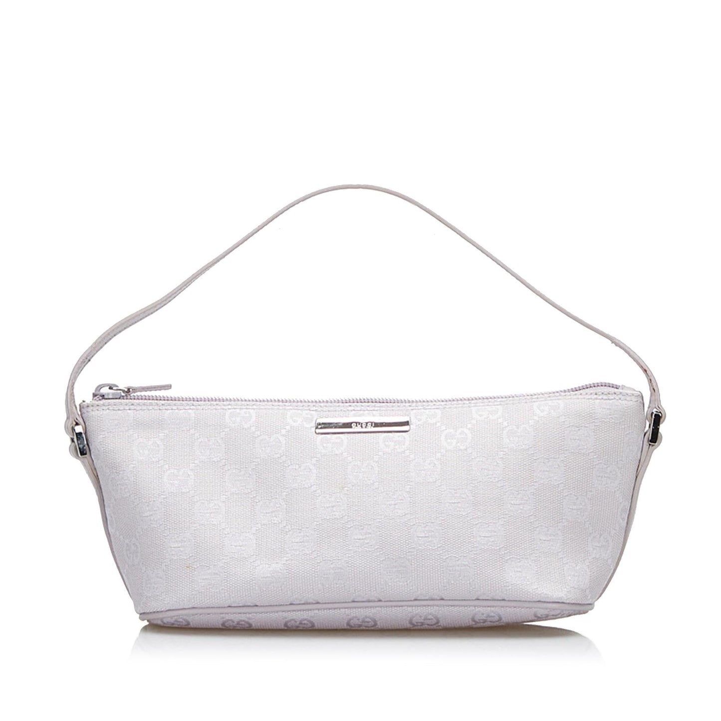 Gucci GG Boat SHG-35dppV Canvas Handbag