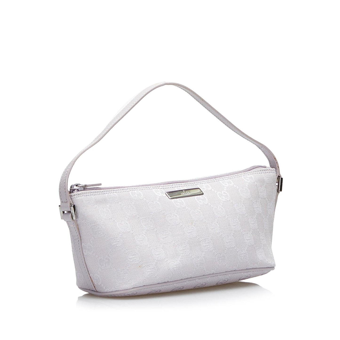 Gucci GG Boat SHG-35dppV Canvas Handbag