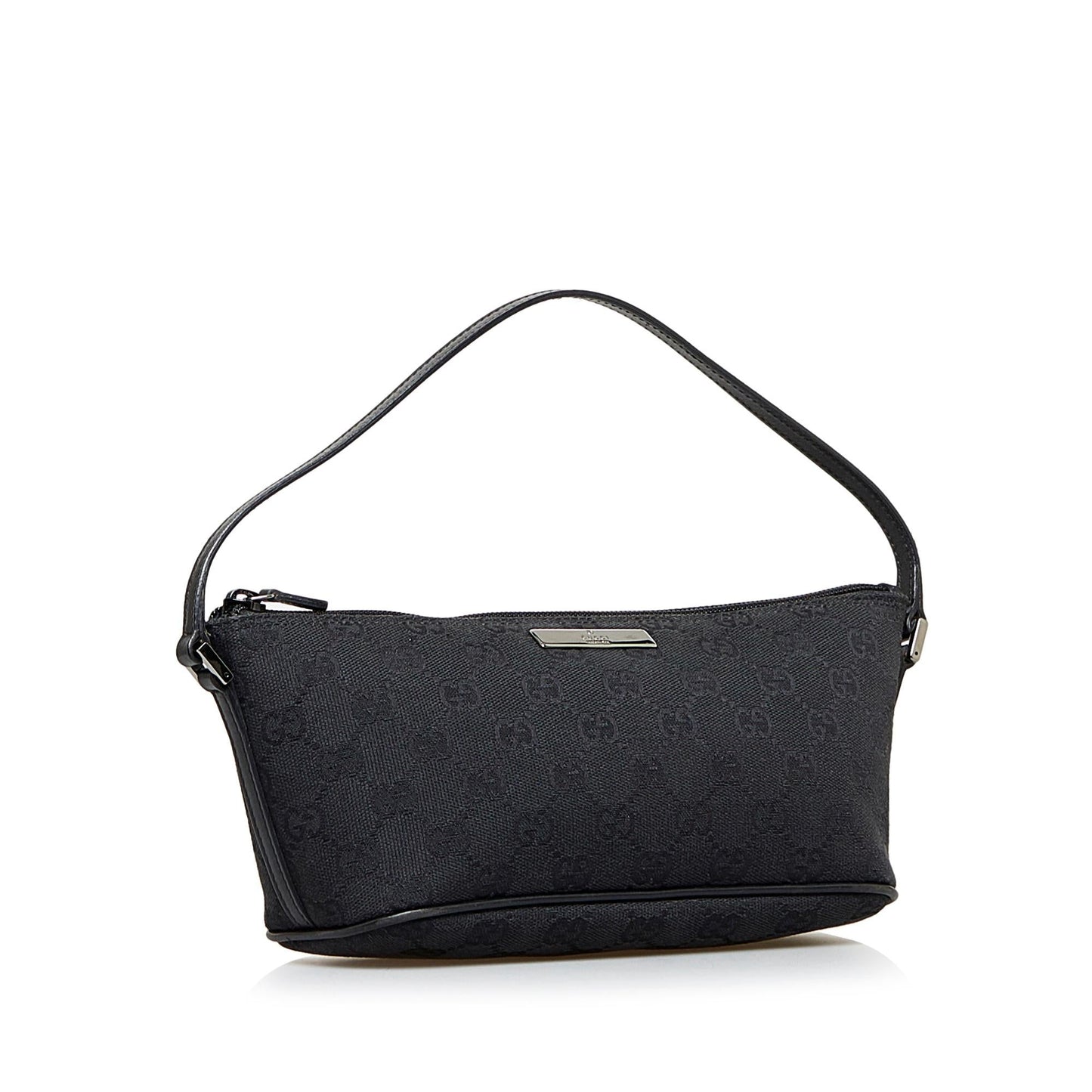Gucci GG Boat SHG-OANoZH Canvas Black Handbag