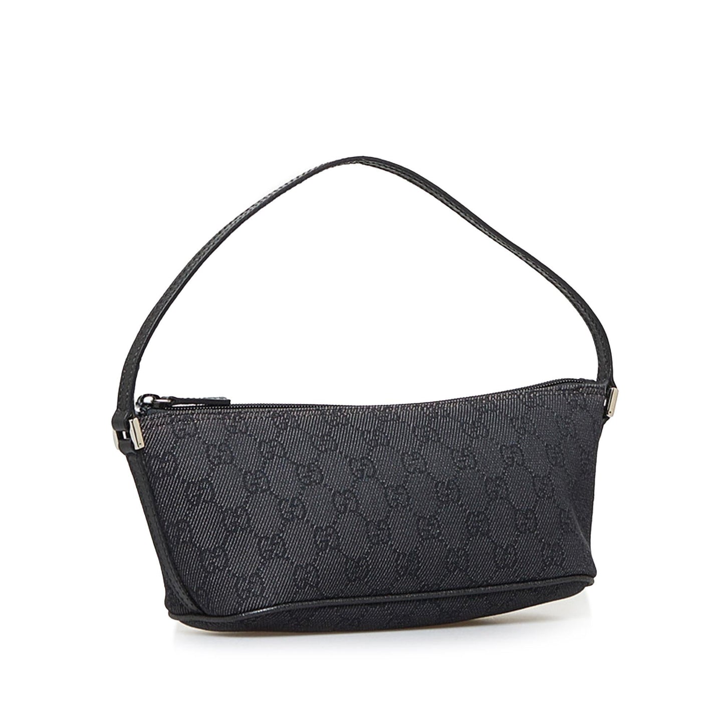 Gucci GG Boat SHG-bMmhWA Canvas Black Handbag