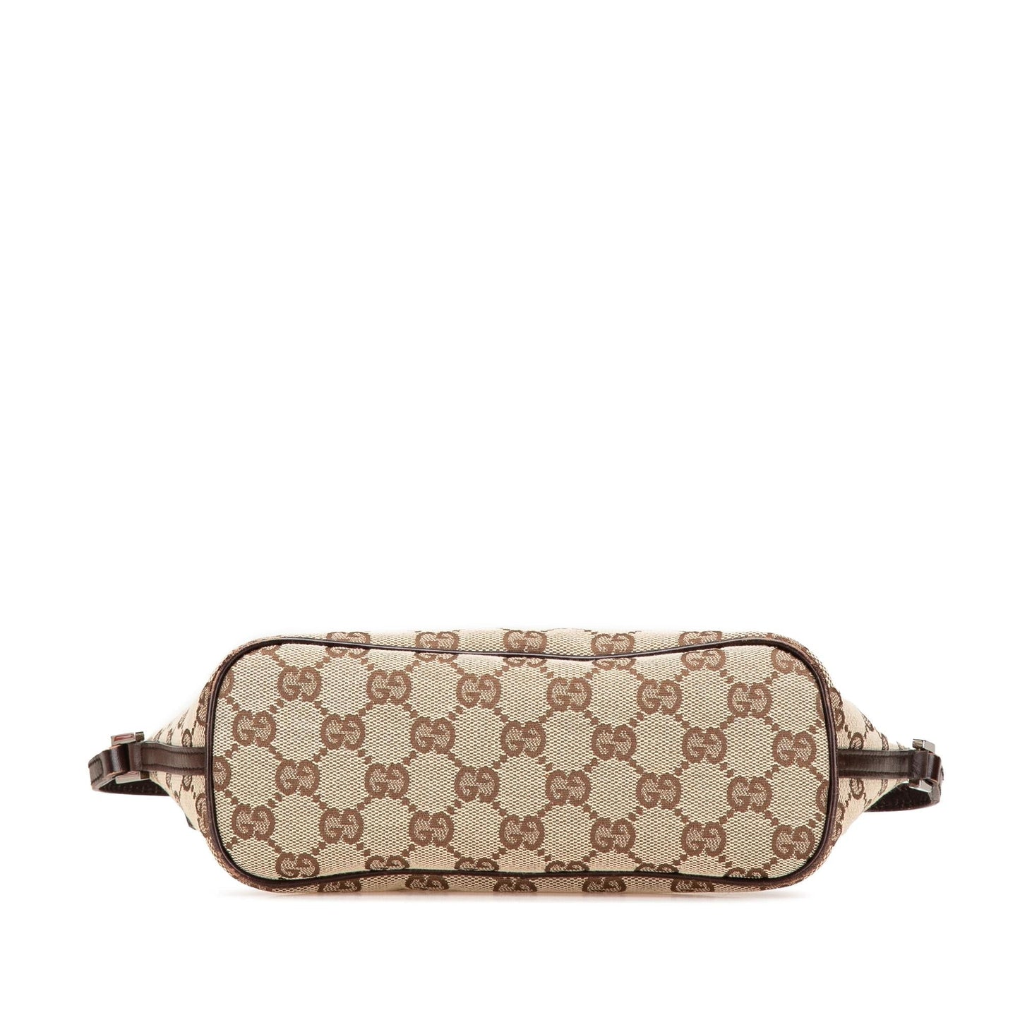 Gucci GG Boat Canvas Brown Shoulder Bag