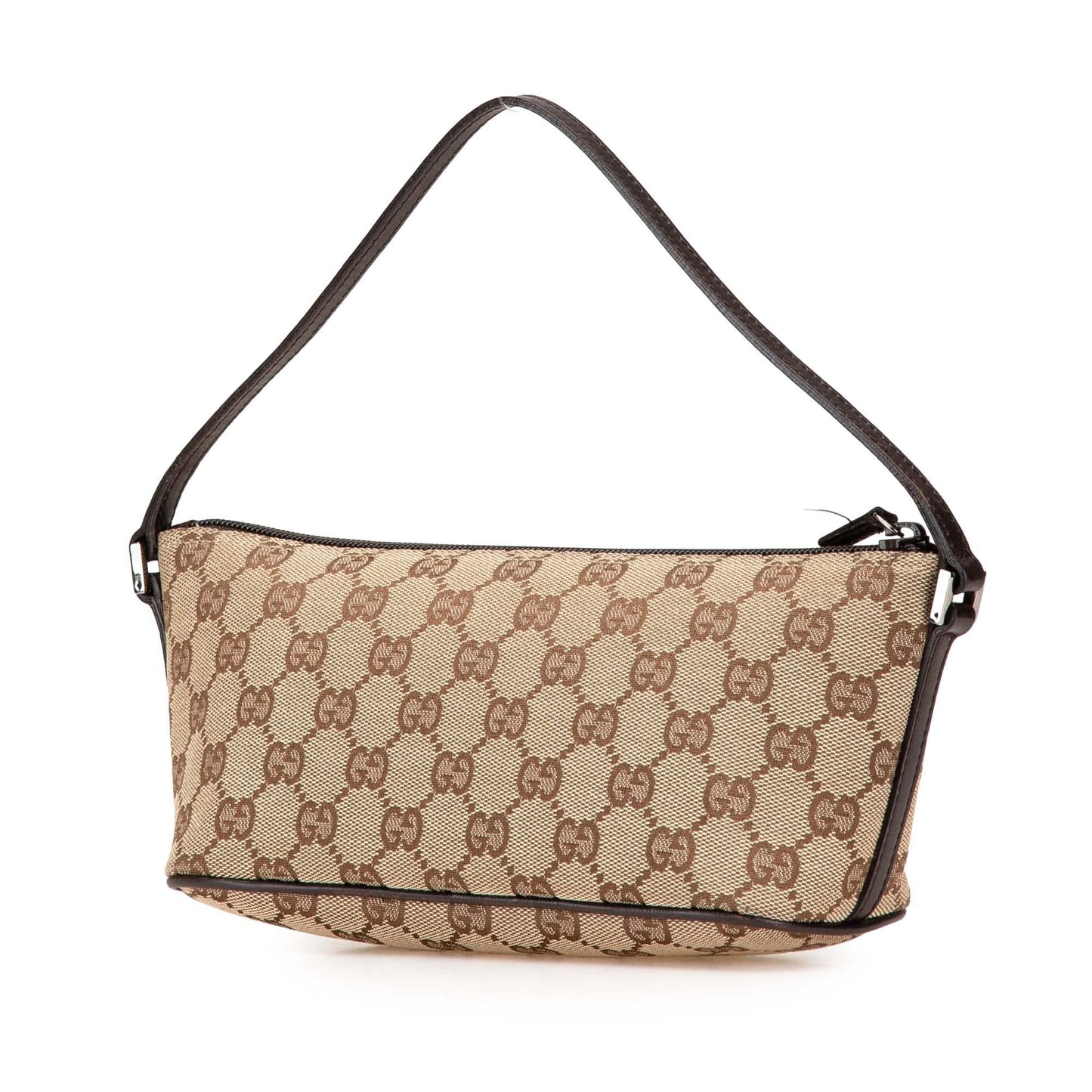 Gucci GG Boat Canvas Brown Shoulder Bag Boat 6